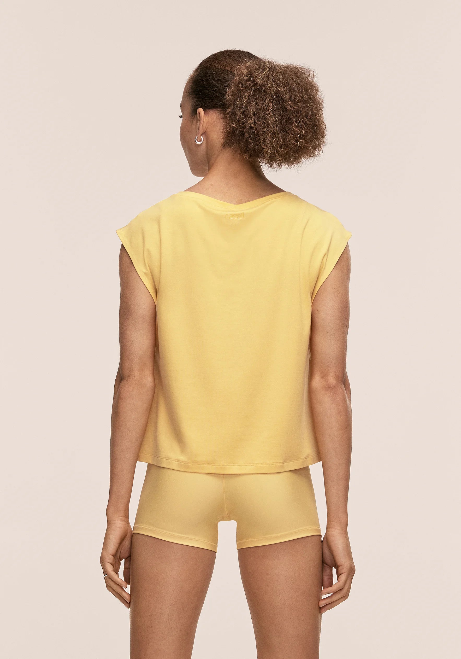 Delight Boatneck Loose Tank - Soul Yellow