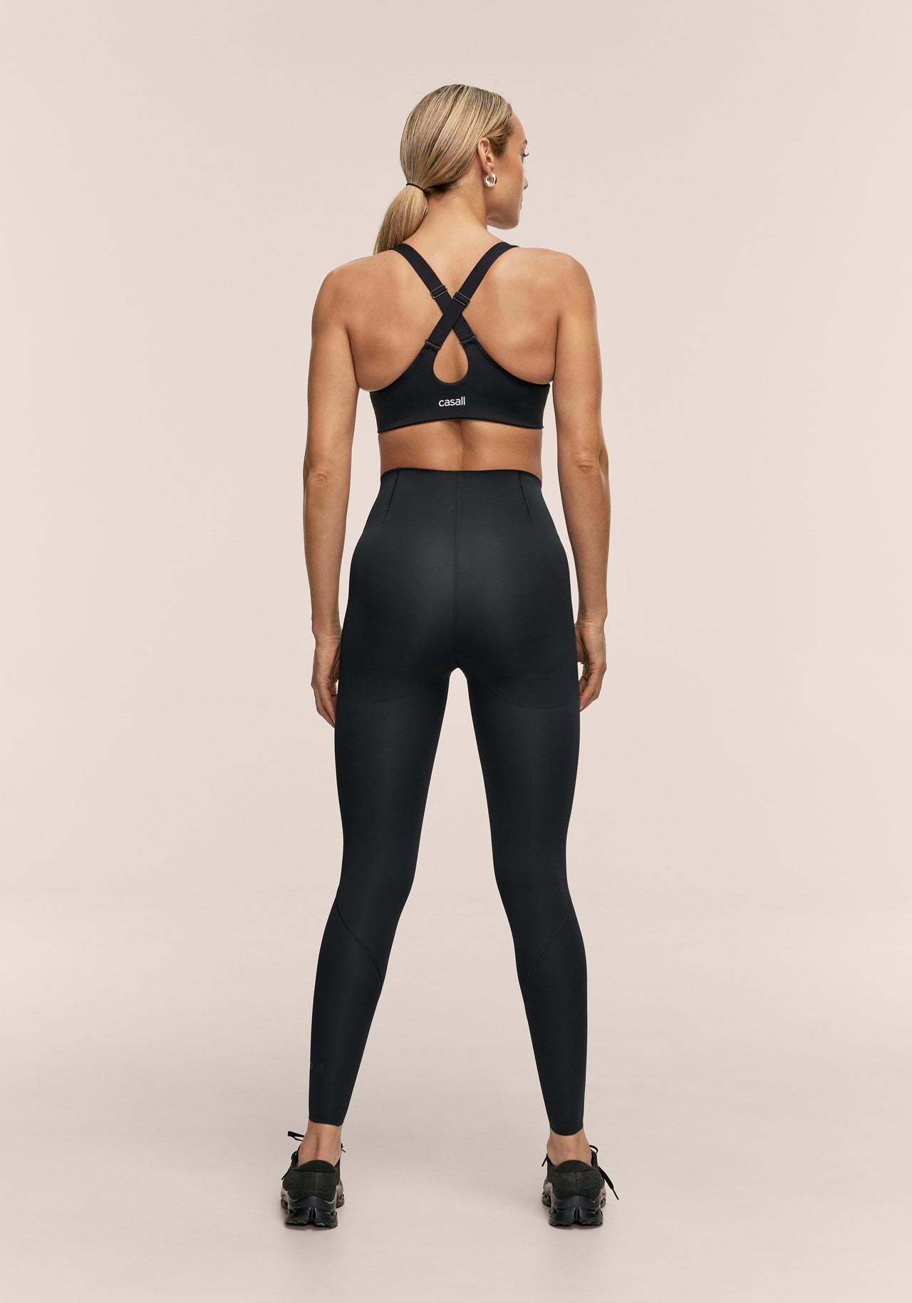 Silhouette High Waist Tights - Black