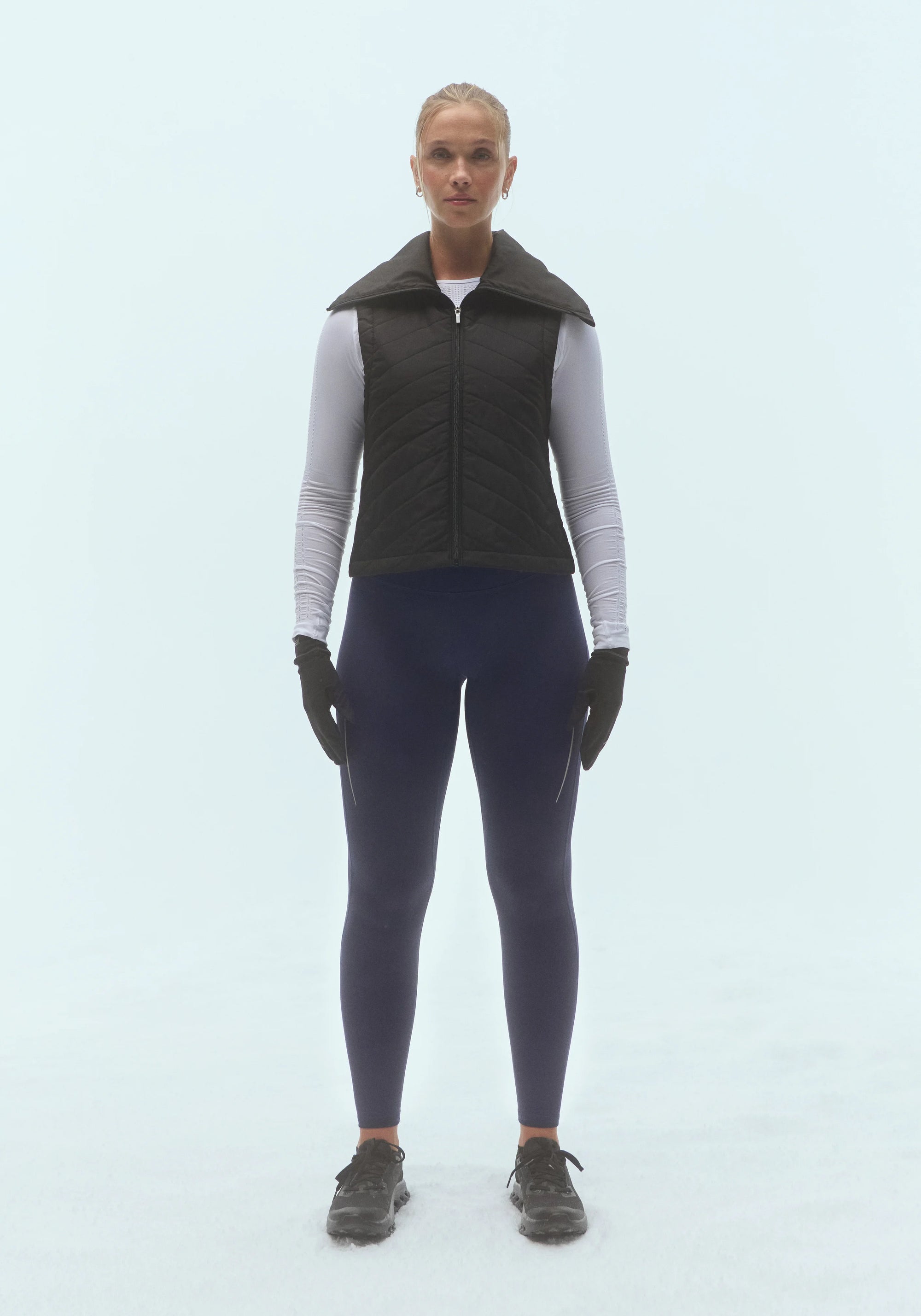 Performance Running Tights - Midnight Purple