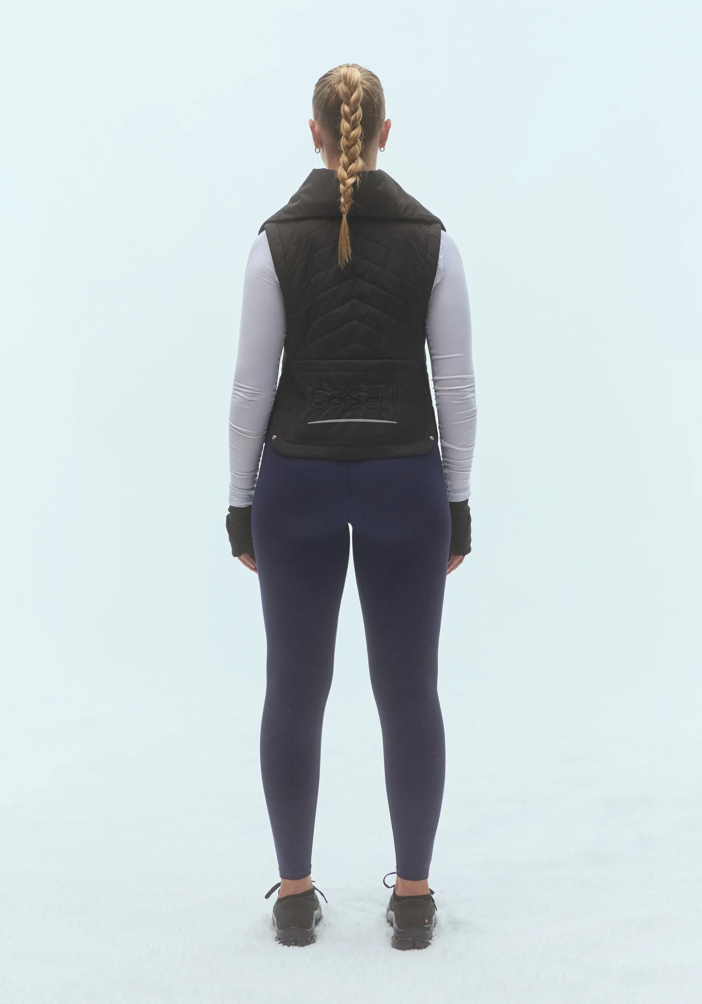 Performance Running Tights - Midnight Purple