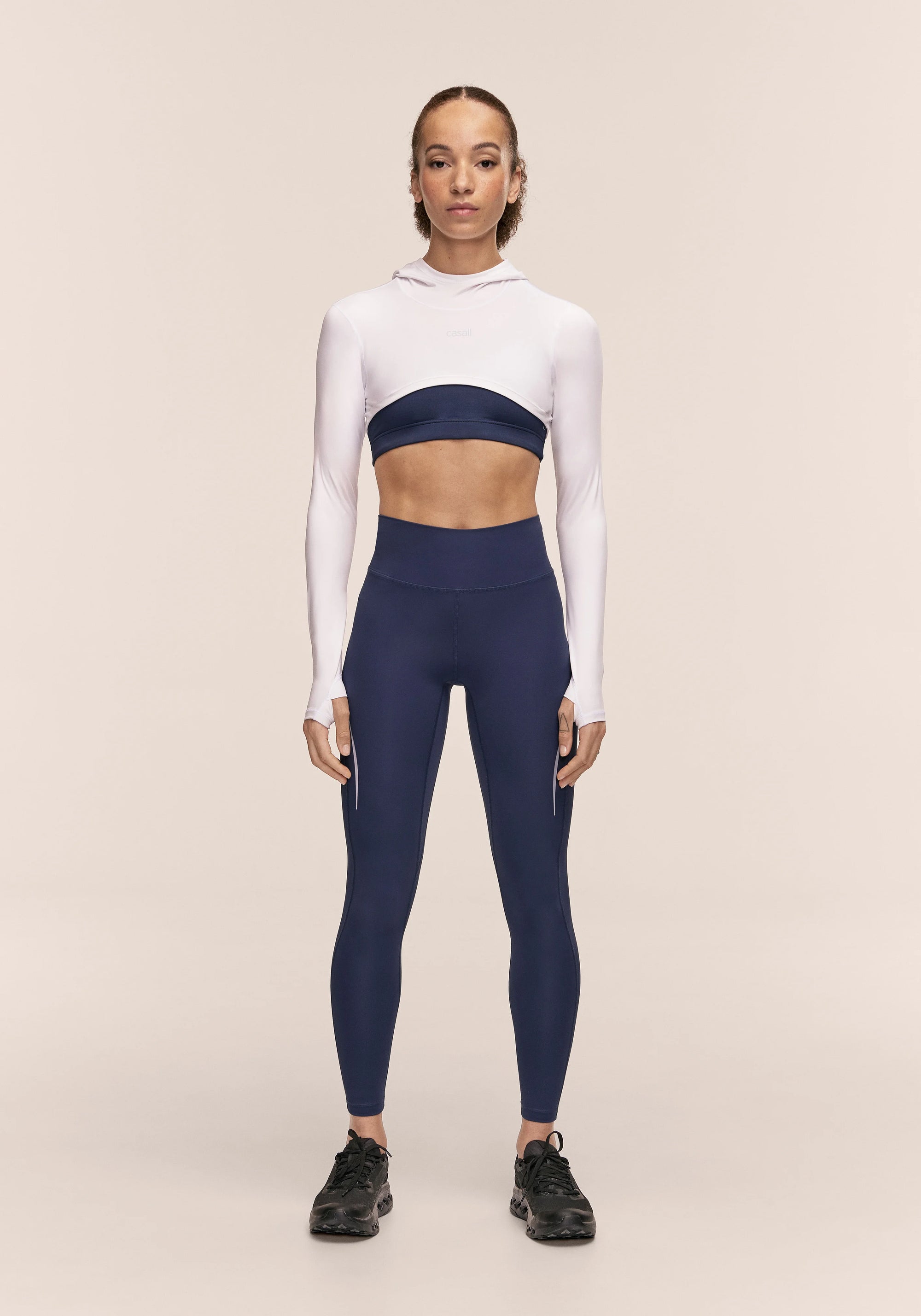 Performance Running Tights - Midnight Purple