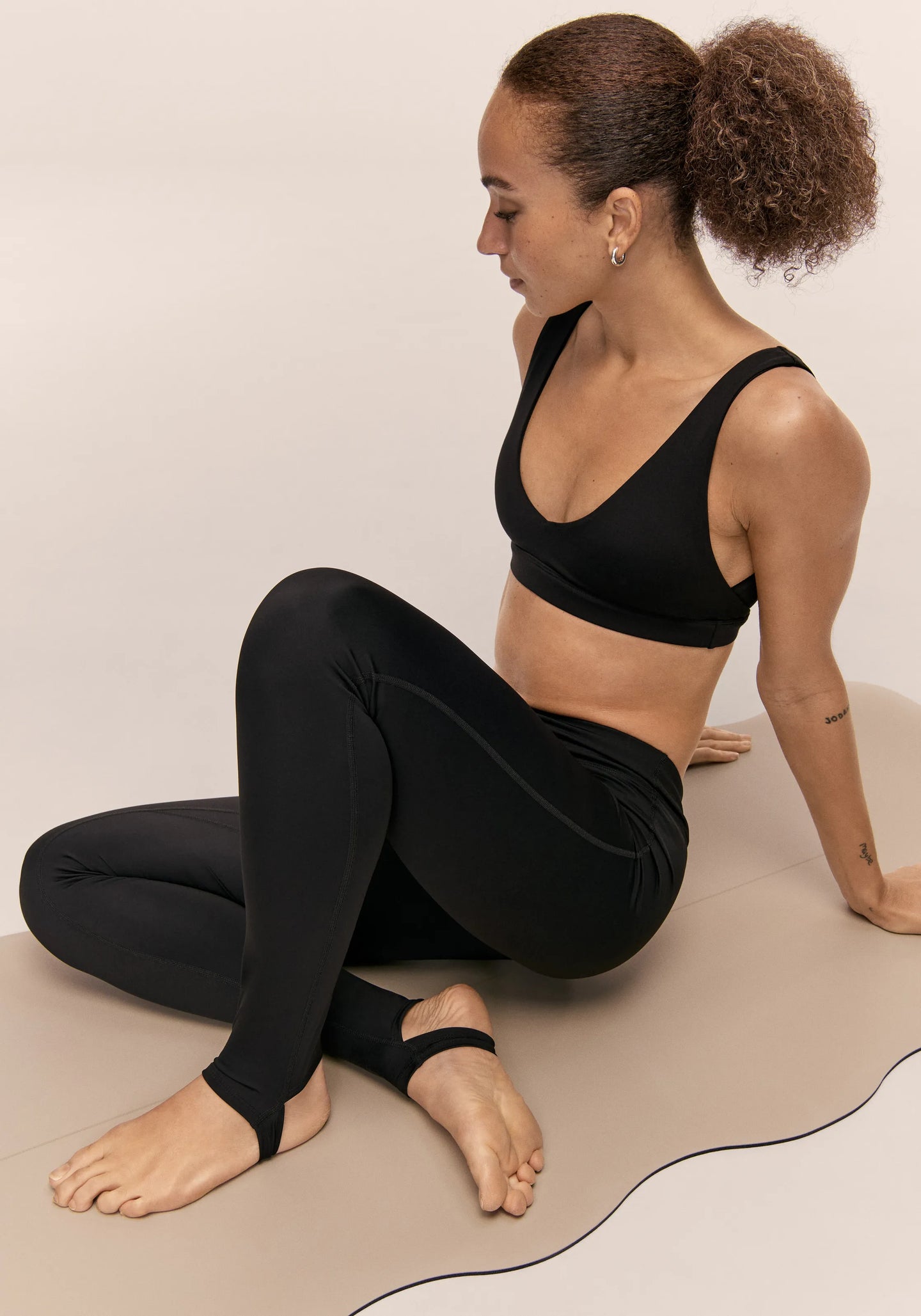Studio Ankle Tights - Black
