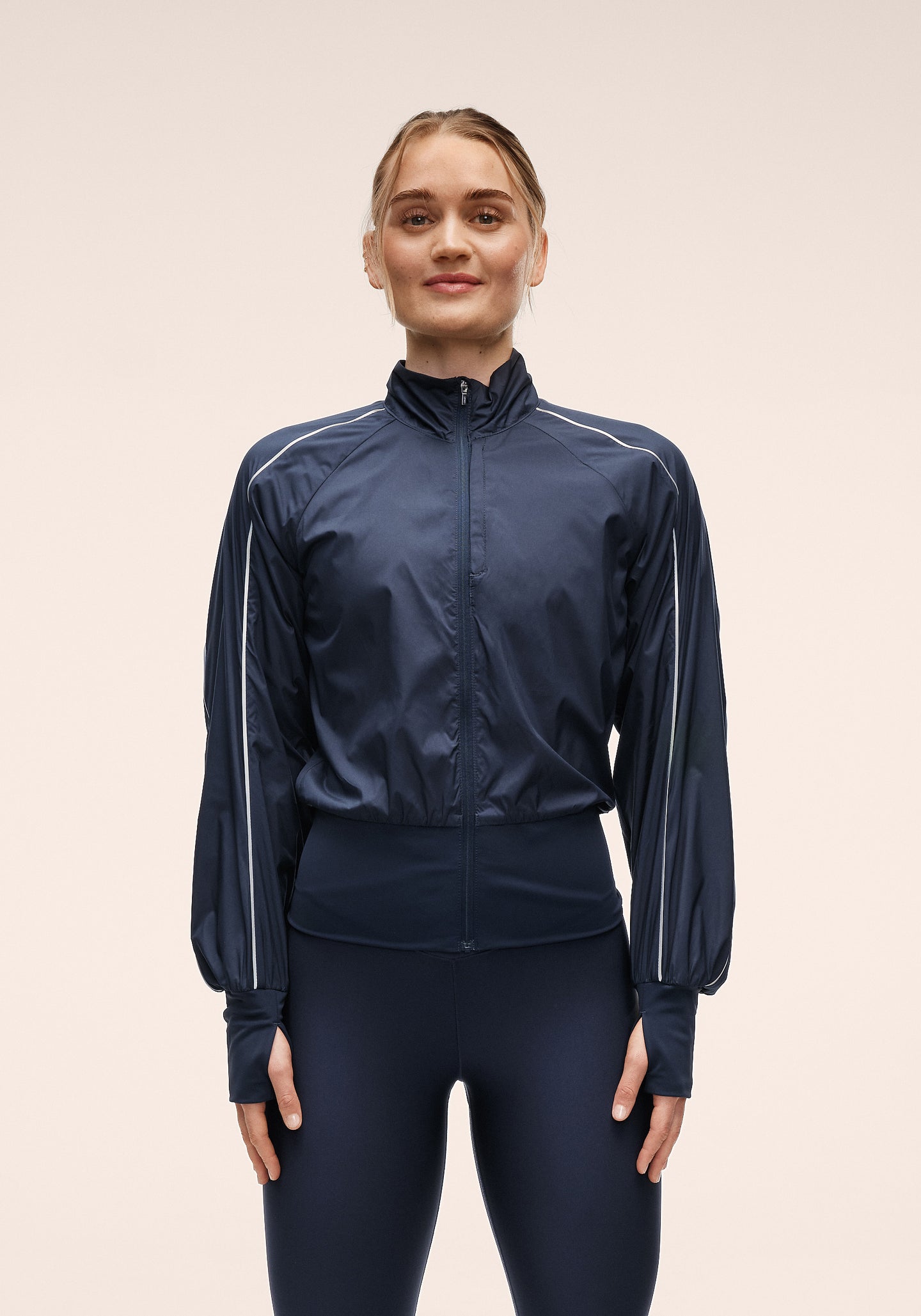 Statement Woven Training Jacket - Core Blue