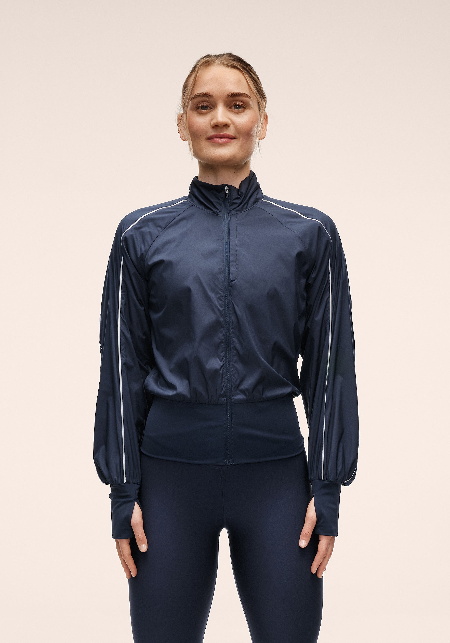 Statement Woven Training Jacket - Core Blue