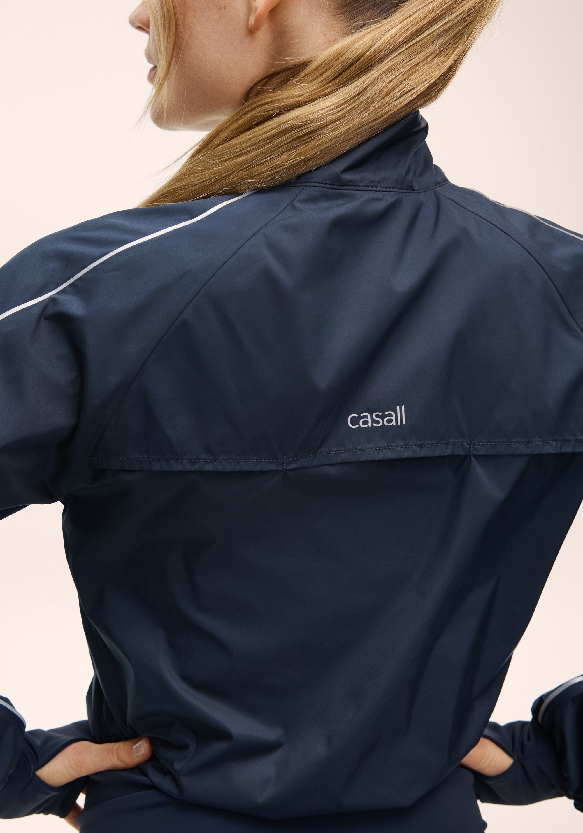 Statement Woven Training Jacket - Core Blue