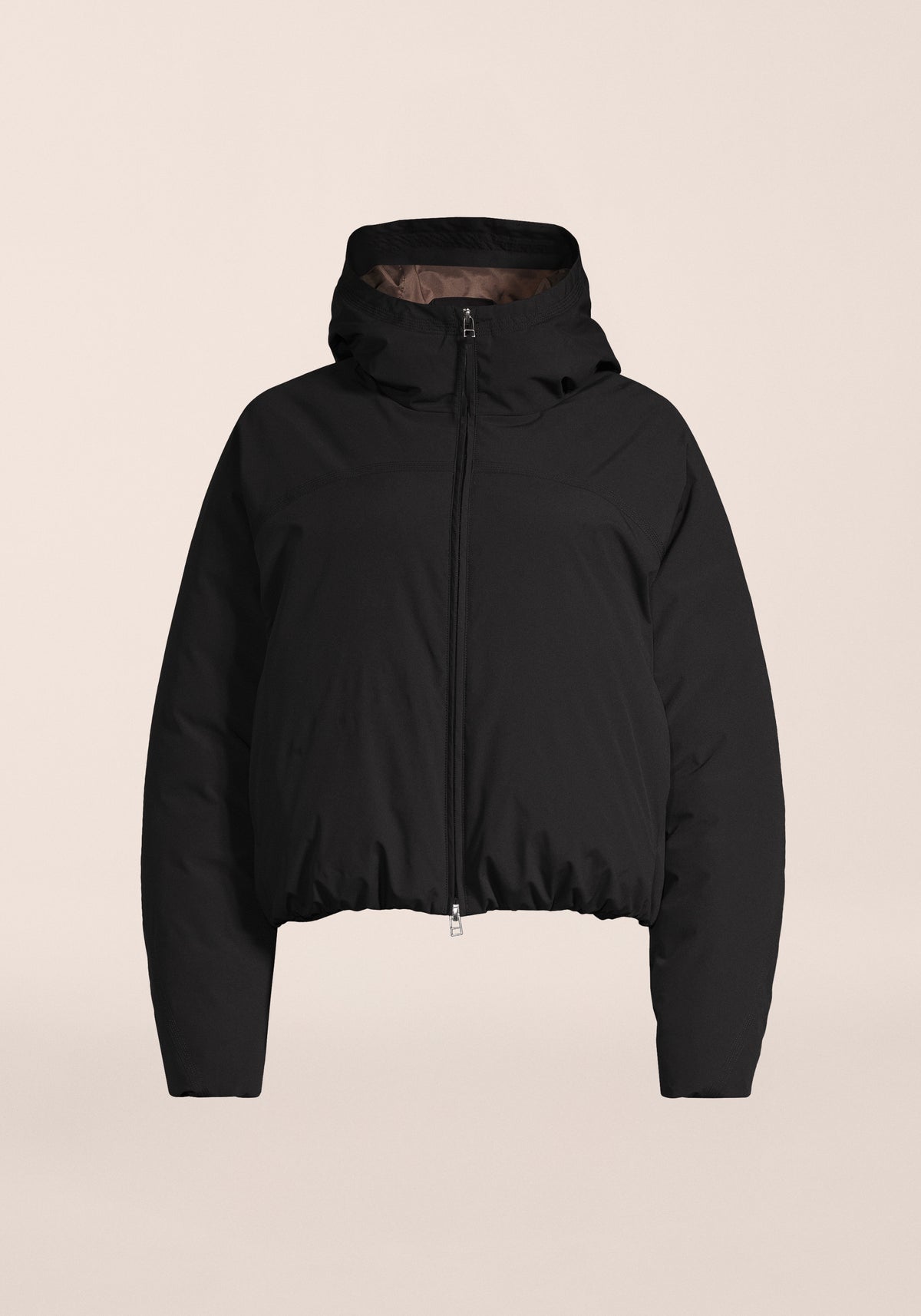 Haven Padded Short Jacket - Black