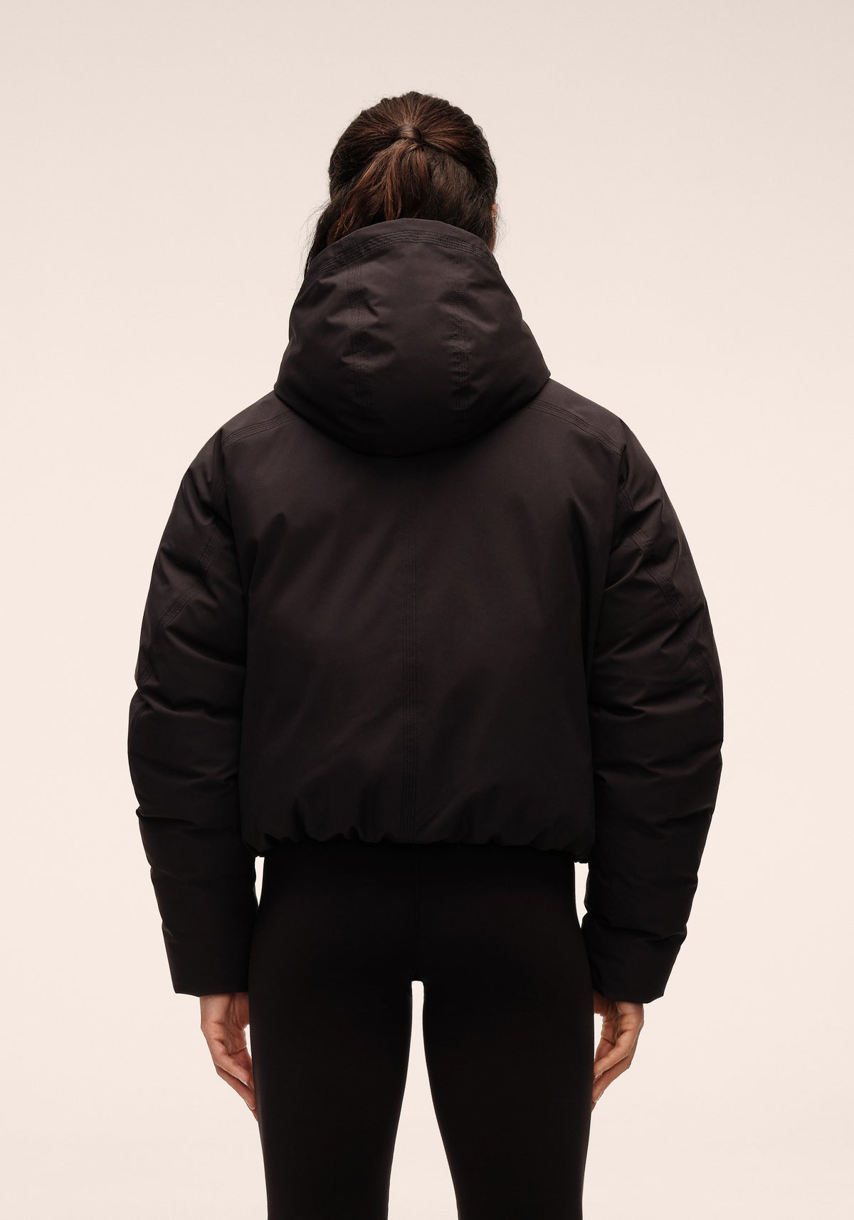 Haven Padded Short Jacket - Black