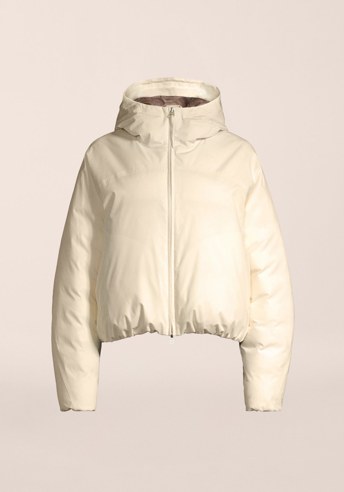 Haven Padded Short Jacket - Cream