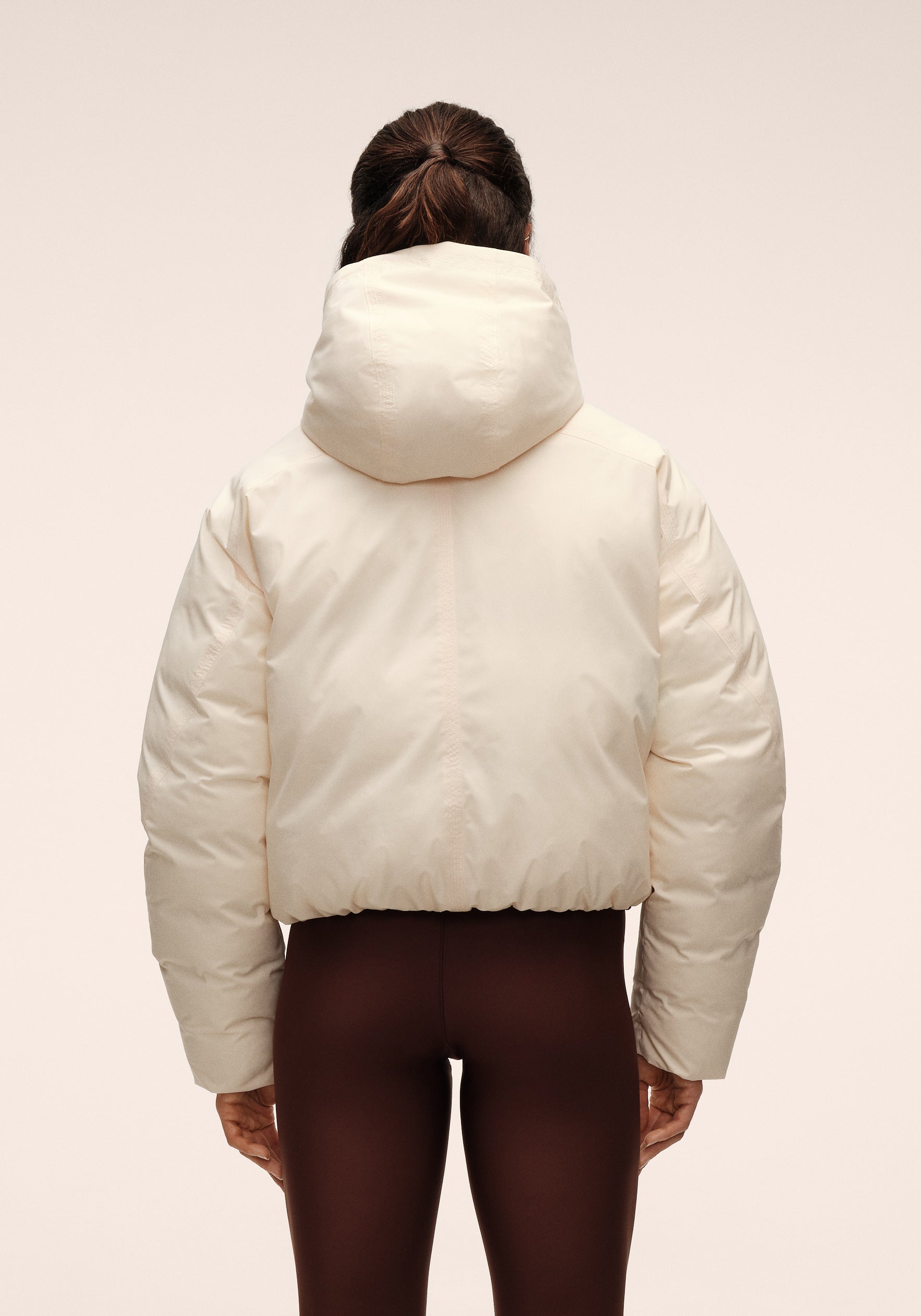 Haven Padded Short Jacket - Cream