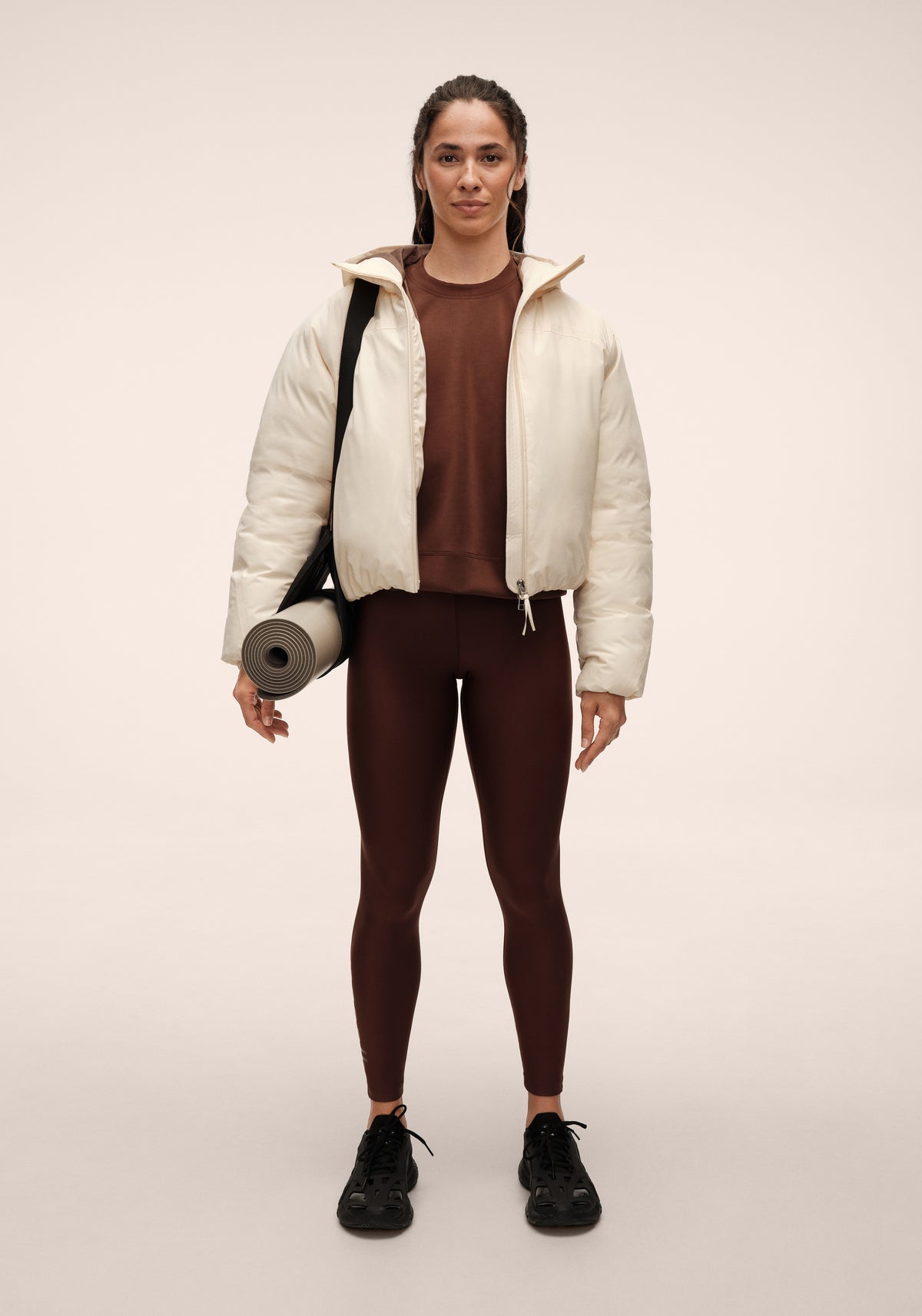 Haven Padded Short Jacket - Cream