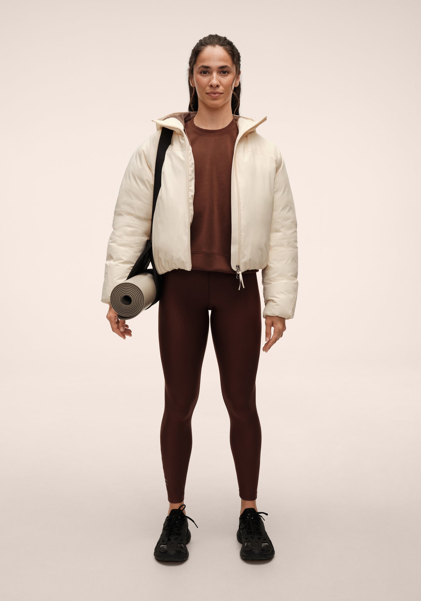 Haven Padded Short Jacket - Cream