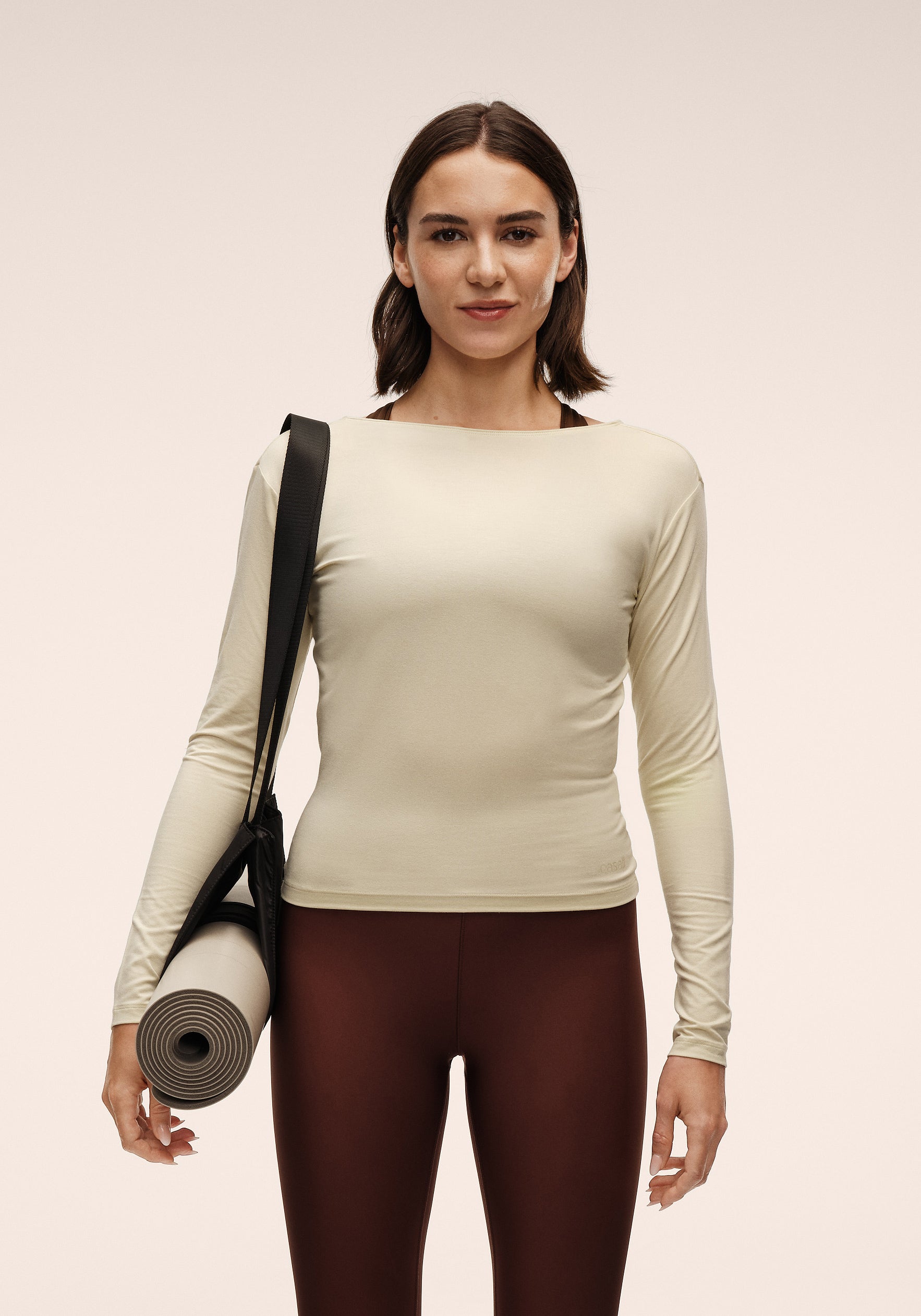 Delight Drapey Long Sleeve - Green Haze