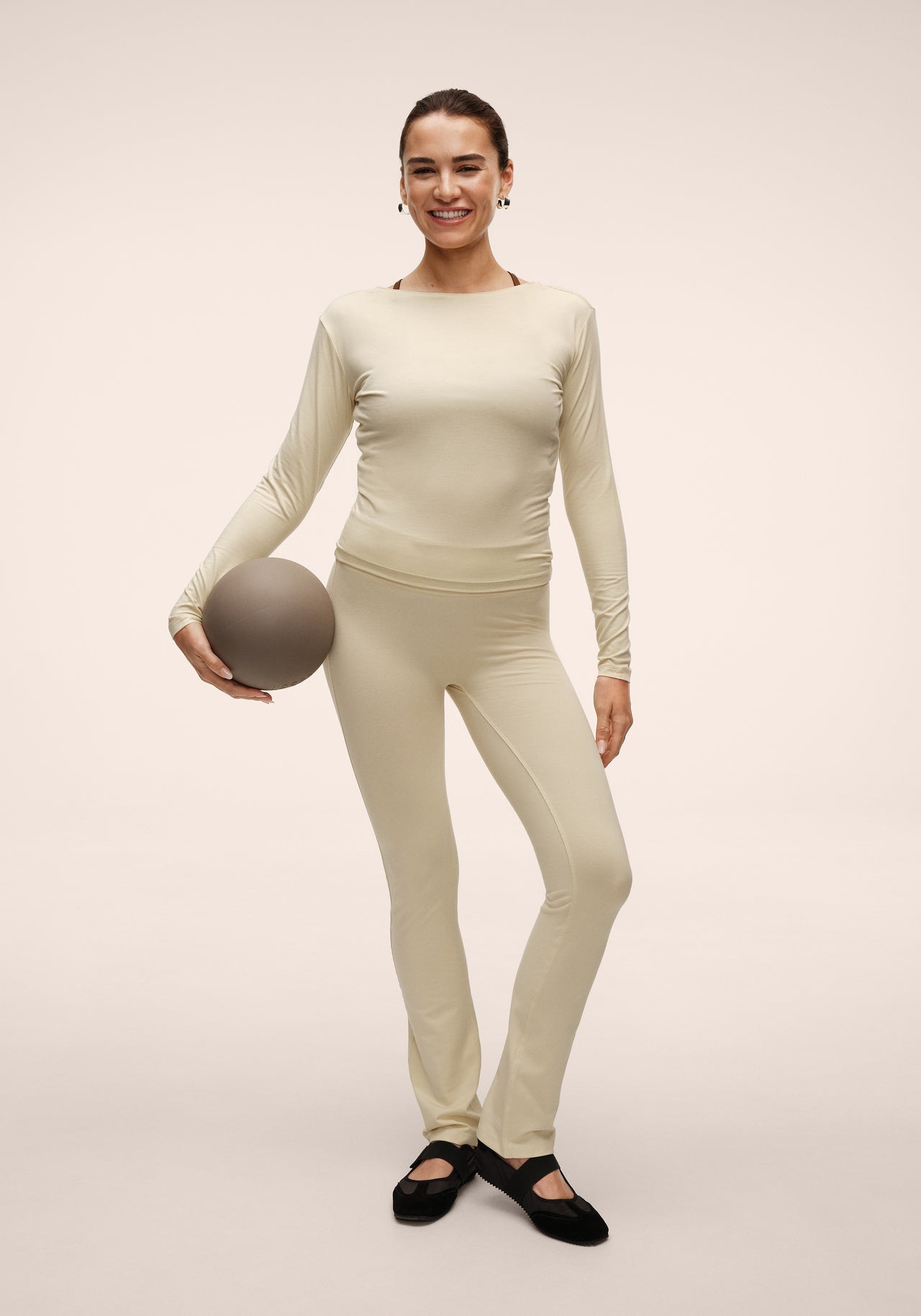 Delight Drapey Long Sleeve - Green Haze