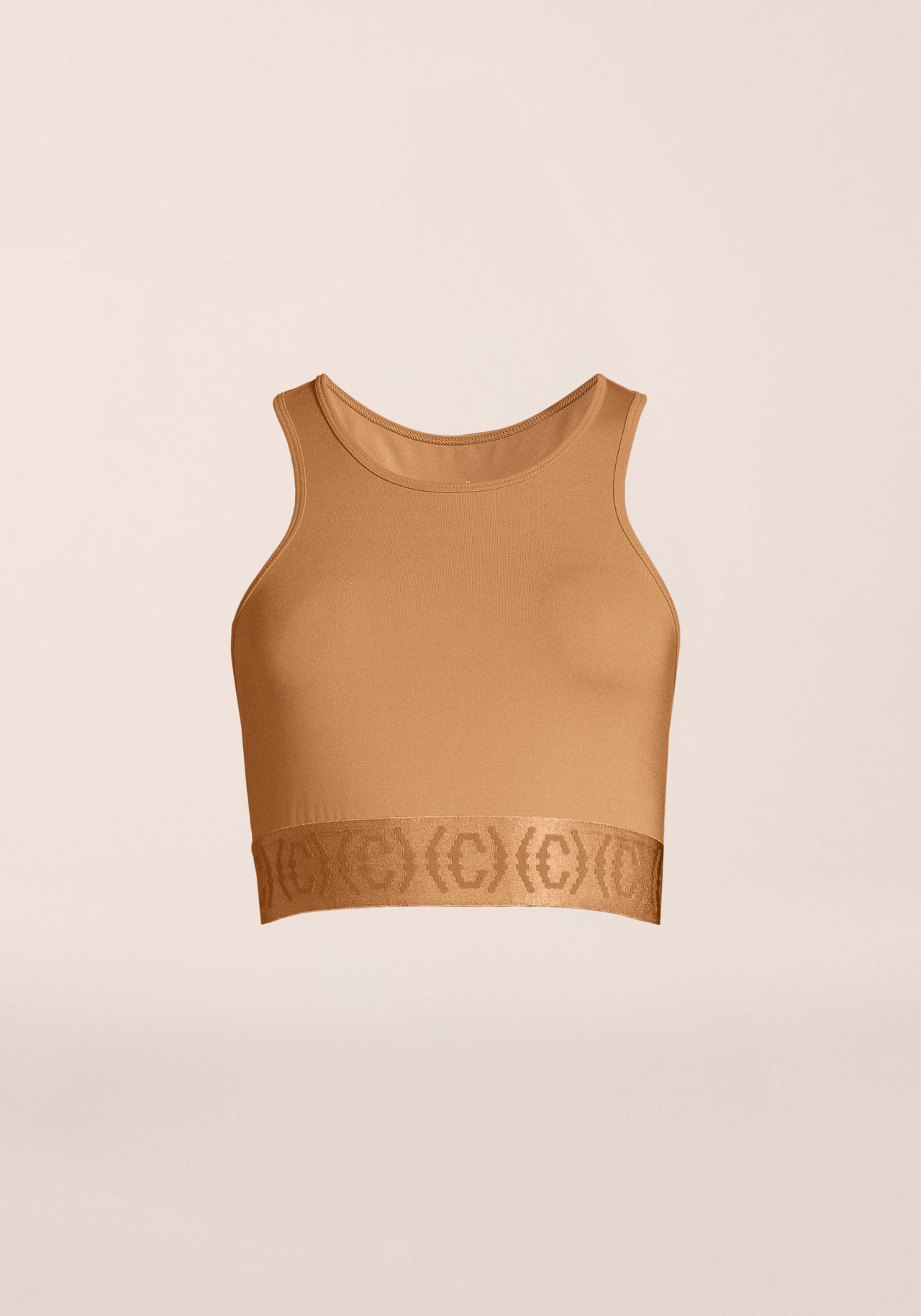Logo Elastic Top - Golden Brown
