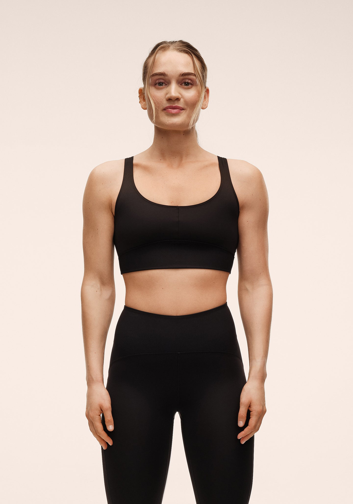 Brace Rib Top - Black