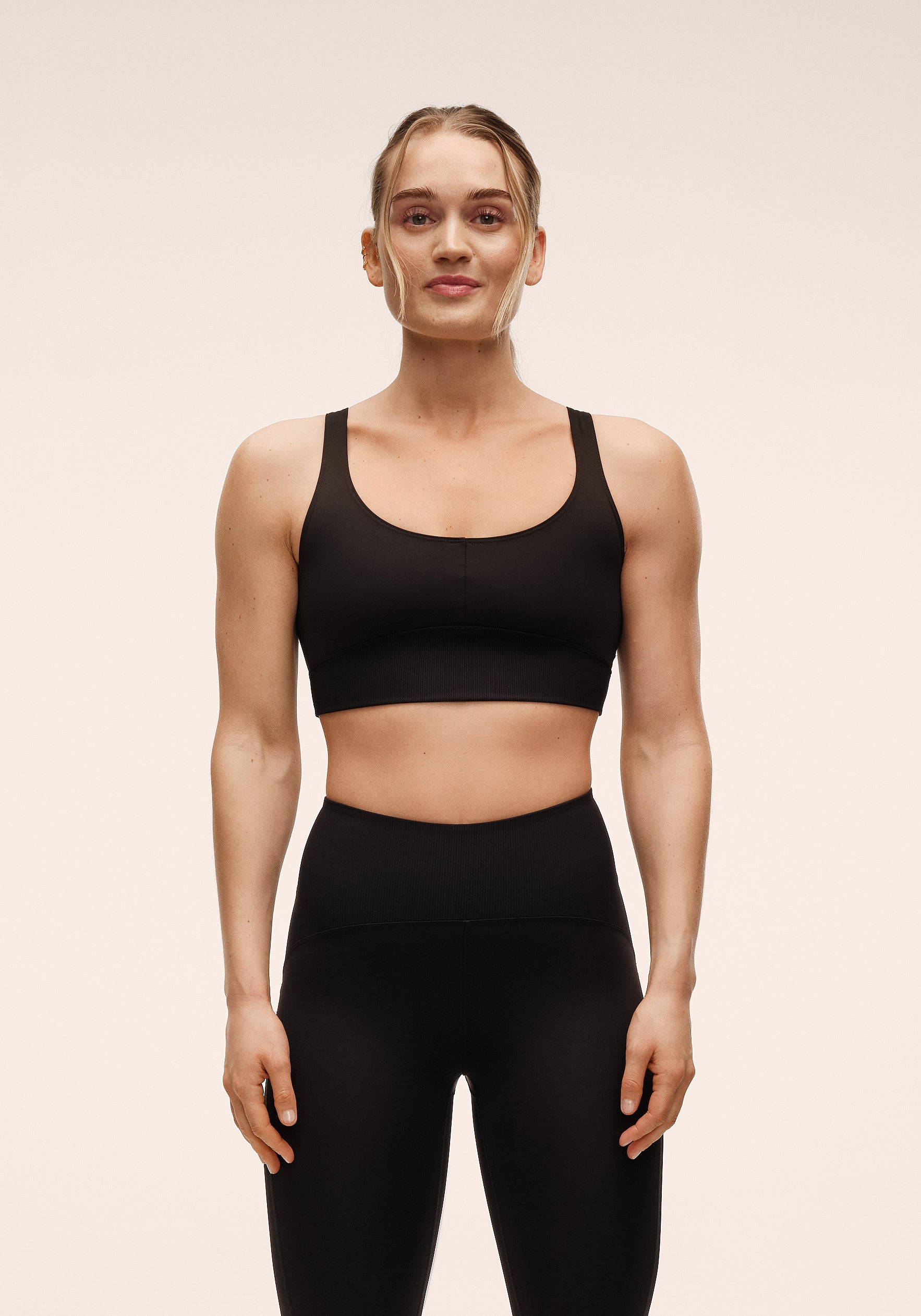 Brace Rib Top - Black