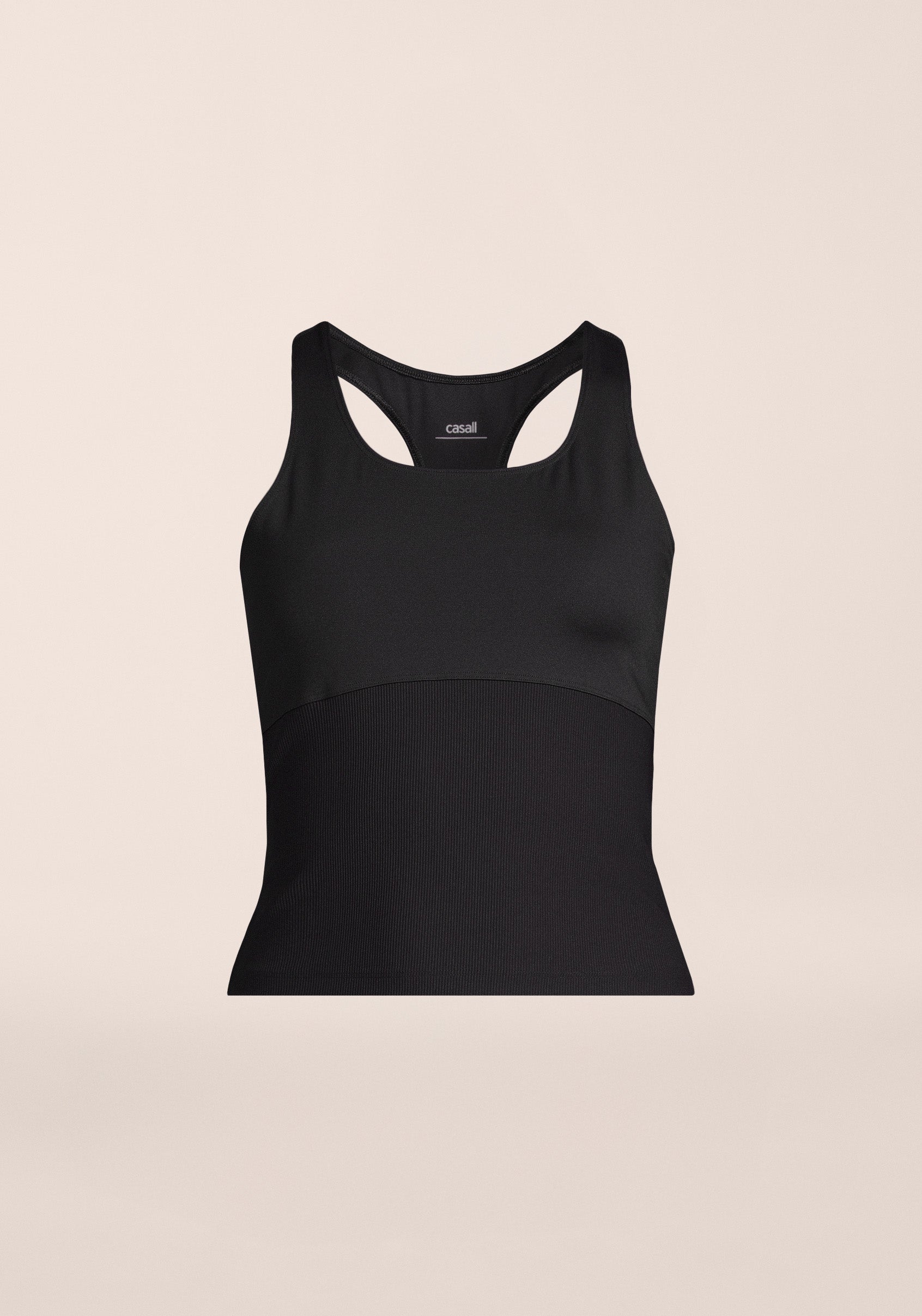 Brace Rib Tank - Black
