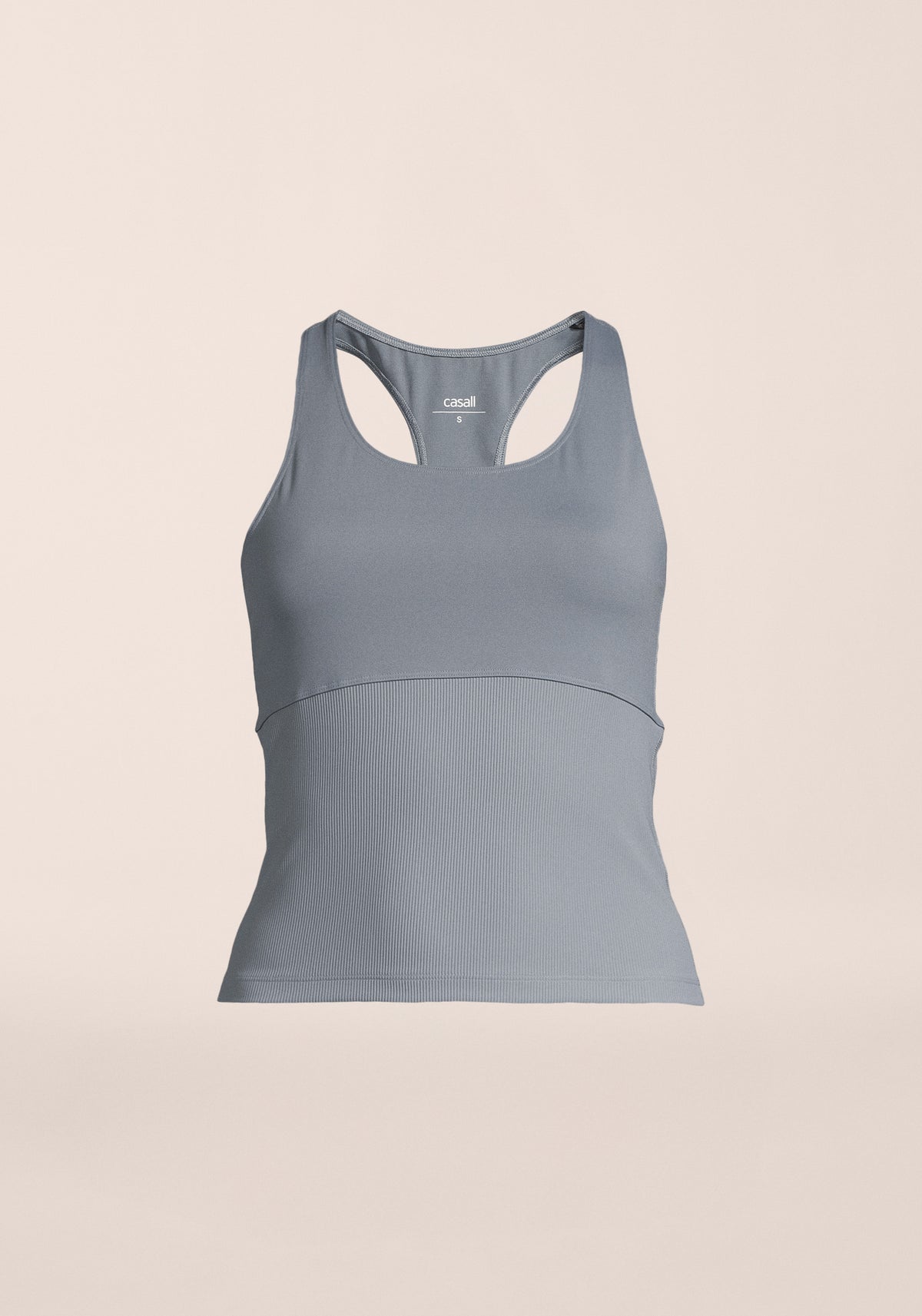 Brace Rib Tank - Mirage Blue