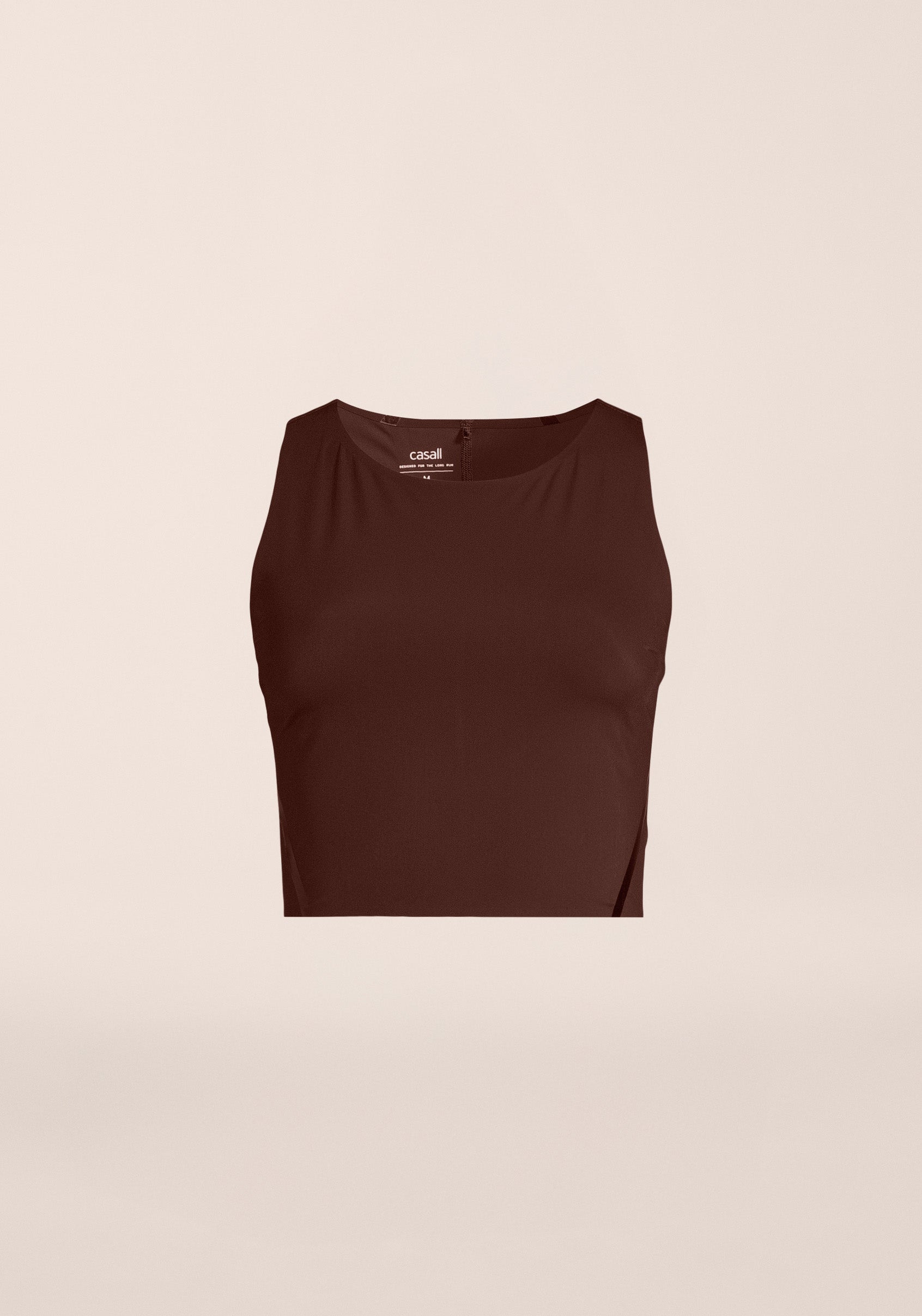 Sculpture Top - Dark Brown