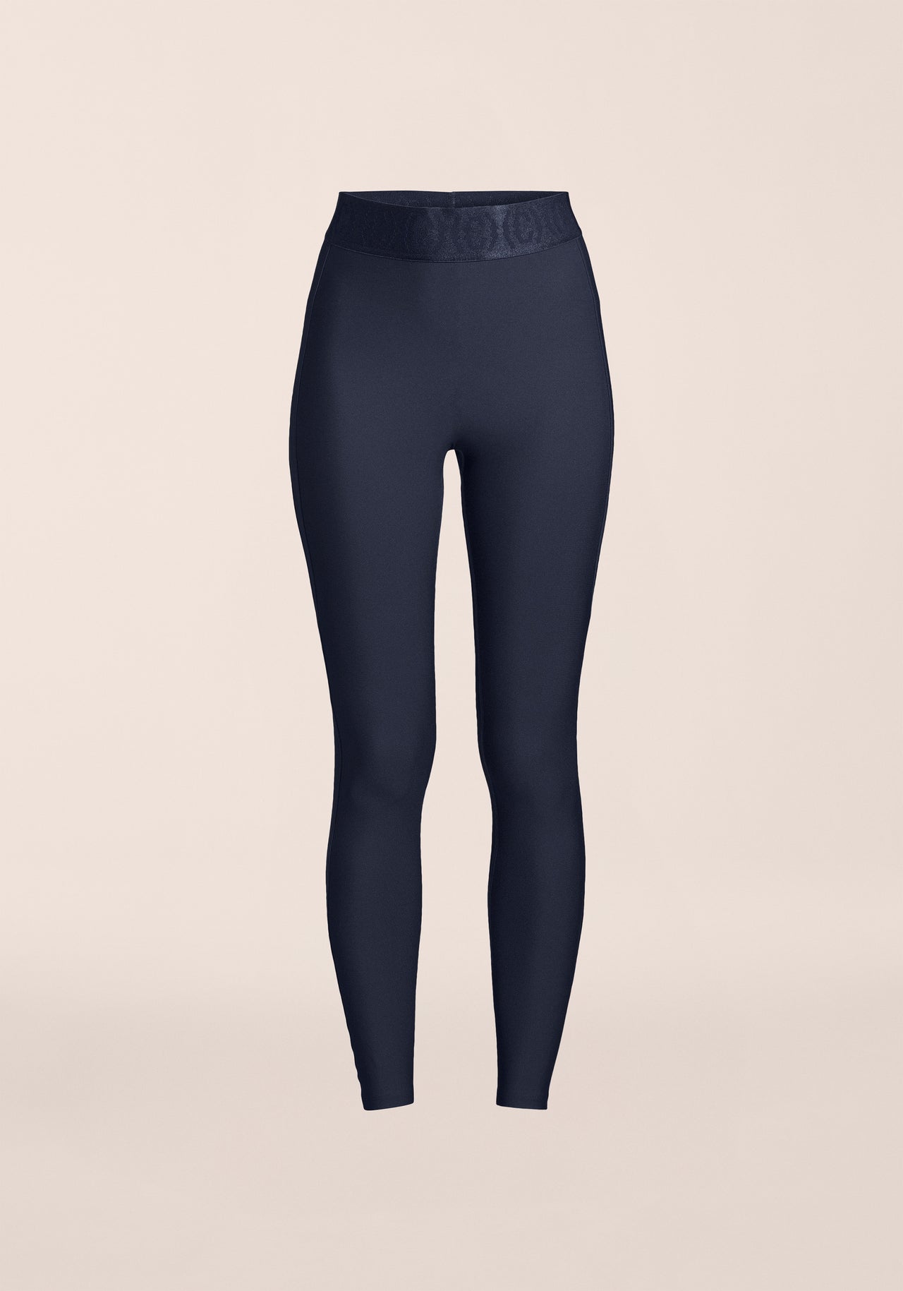 Logo Elastic High Waist Tights - Core Blue