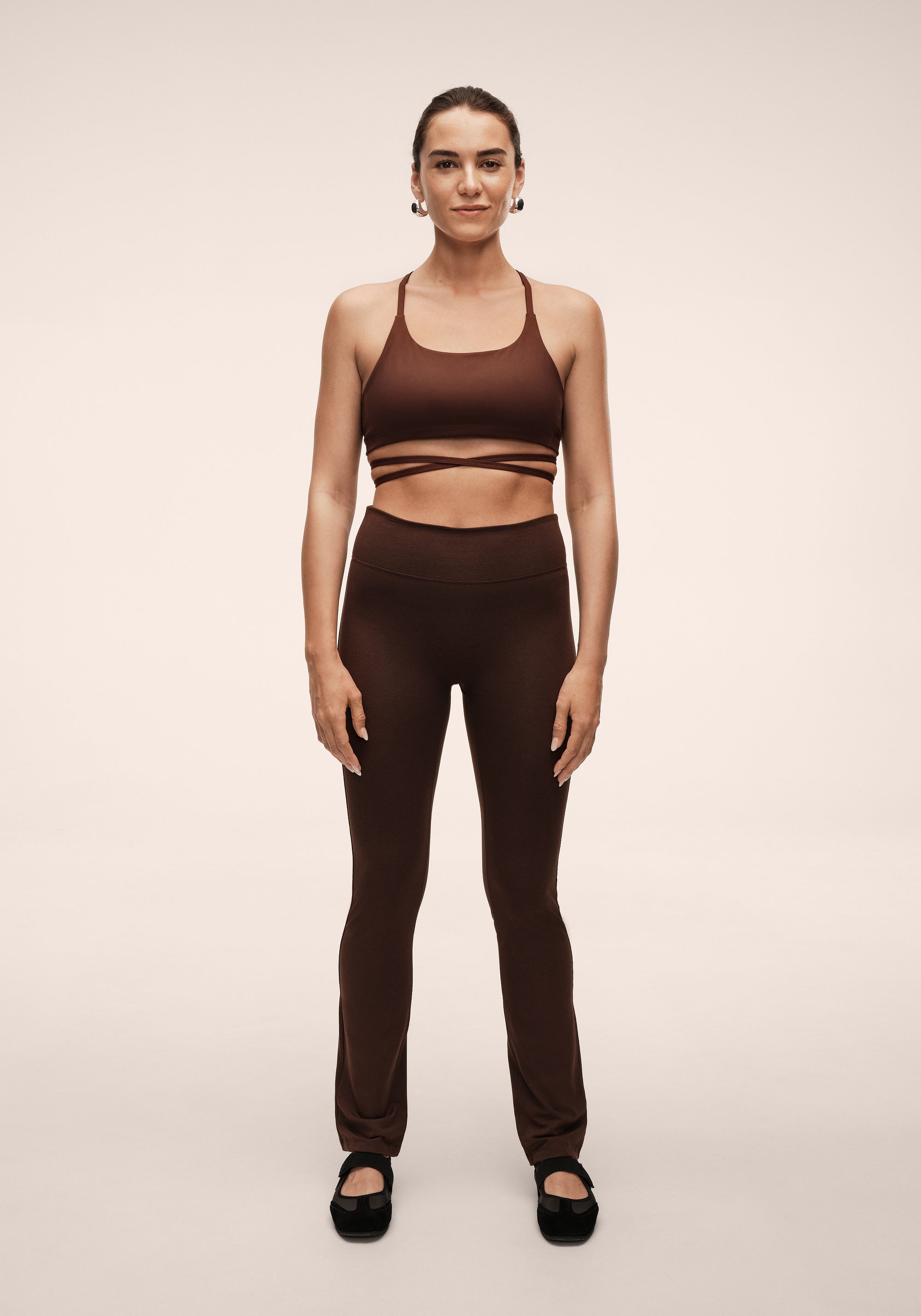 Sublime Straight Pant - Dark Brown