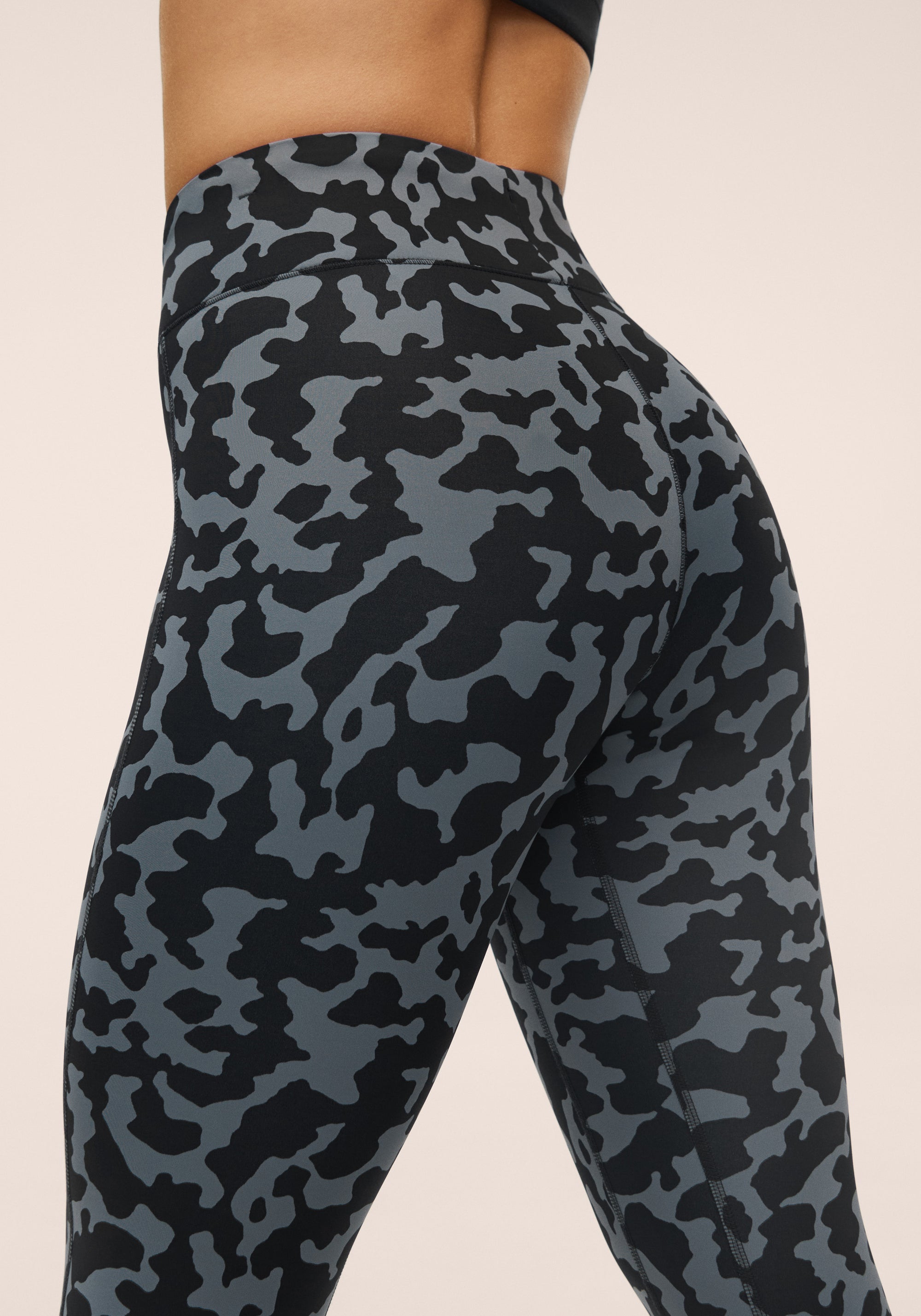 Essential Printed Tights - Turtoise Blue