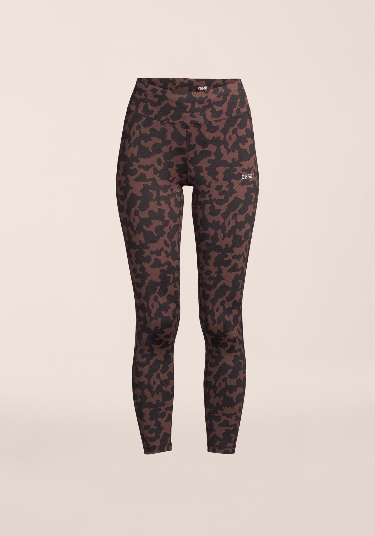 Essential Printed Tights - Turtoise Brown