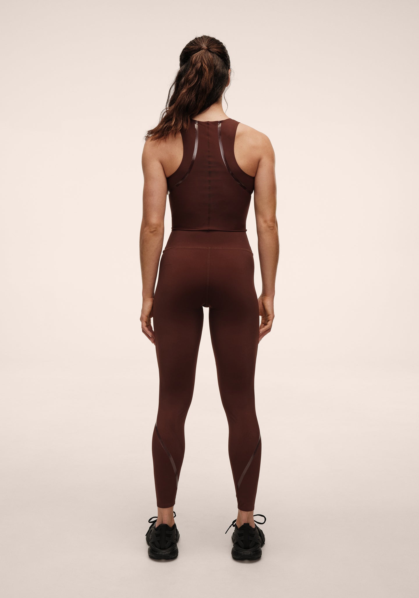 Sculpture 3.0 High Waist Tights - Dark Brown