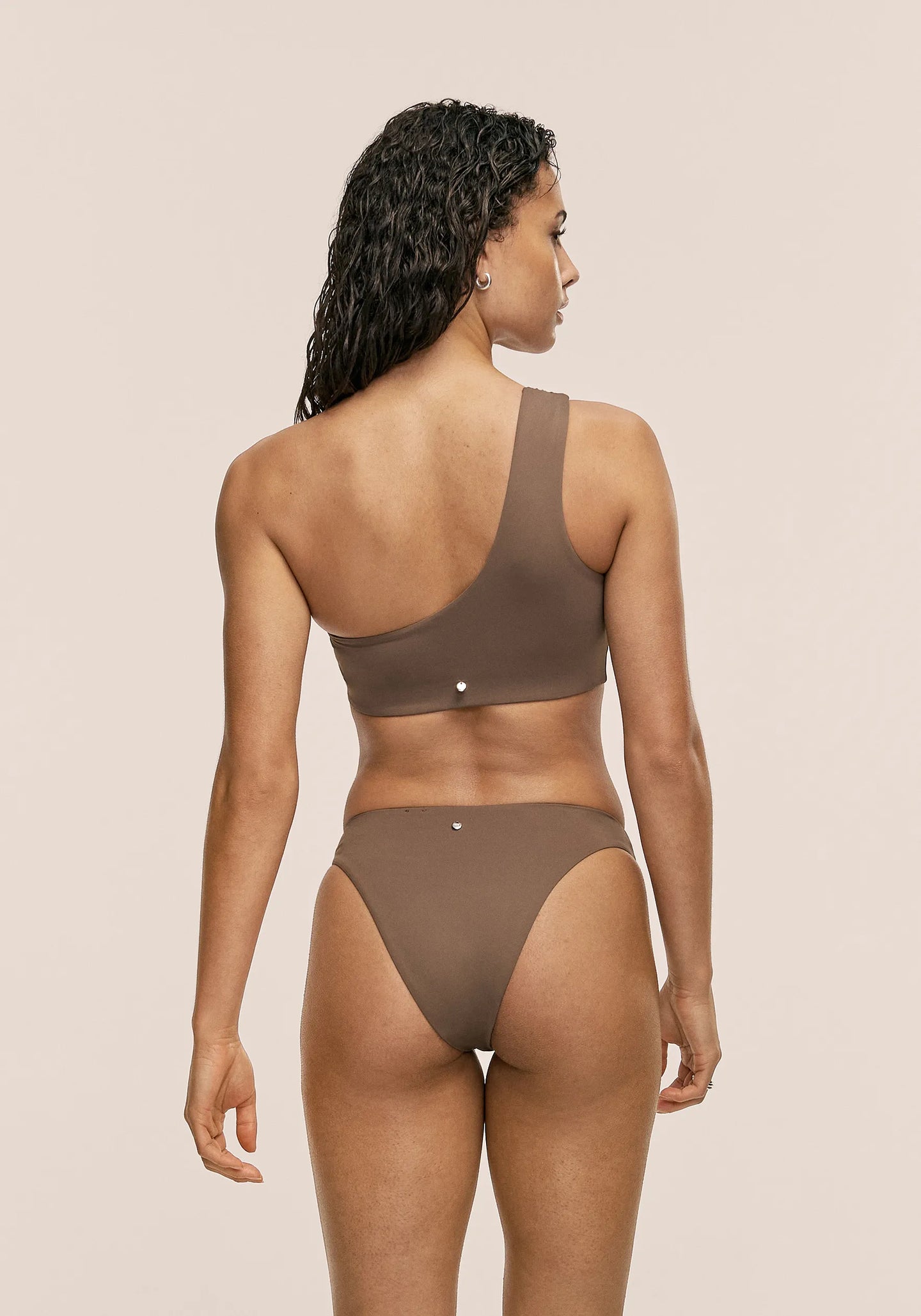 Twist Bikini Top - Warm Khaki