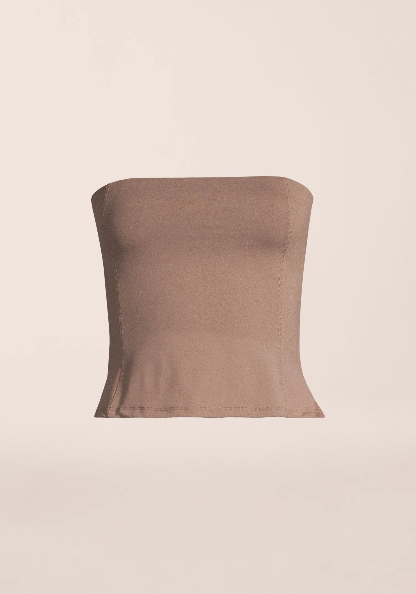 Tube Bikini Tank Top - Warm Khaki