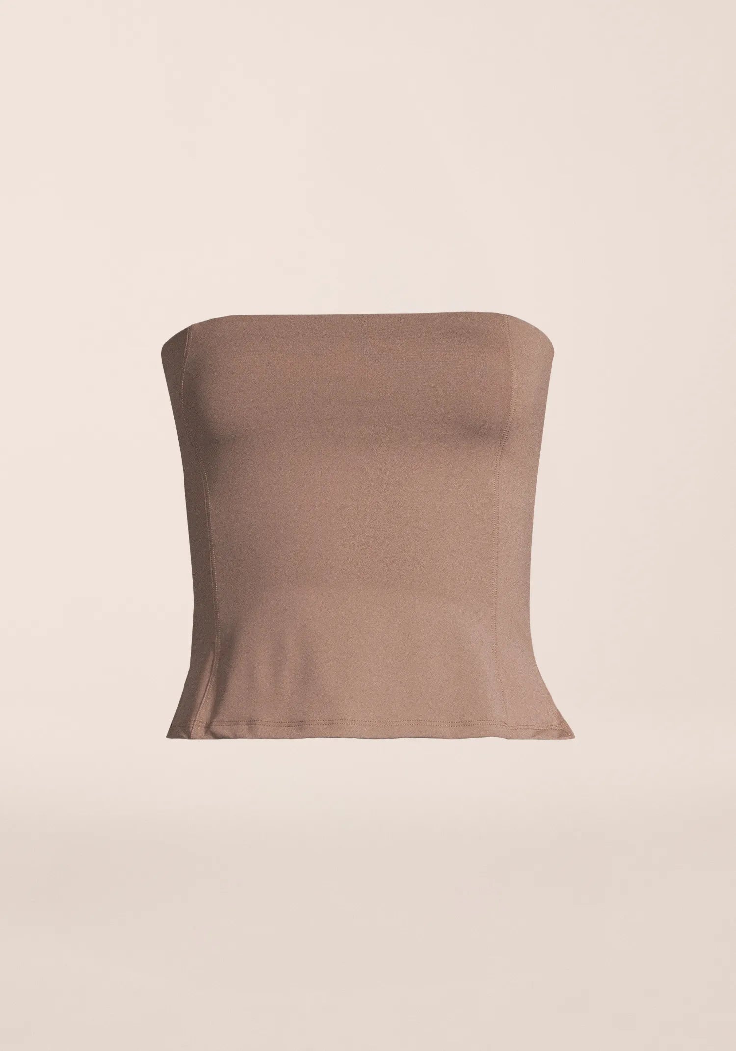 Tube Bikini Tank Top - Warm Khaki