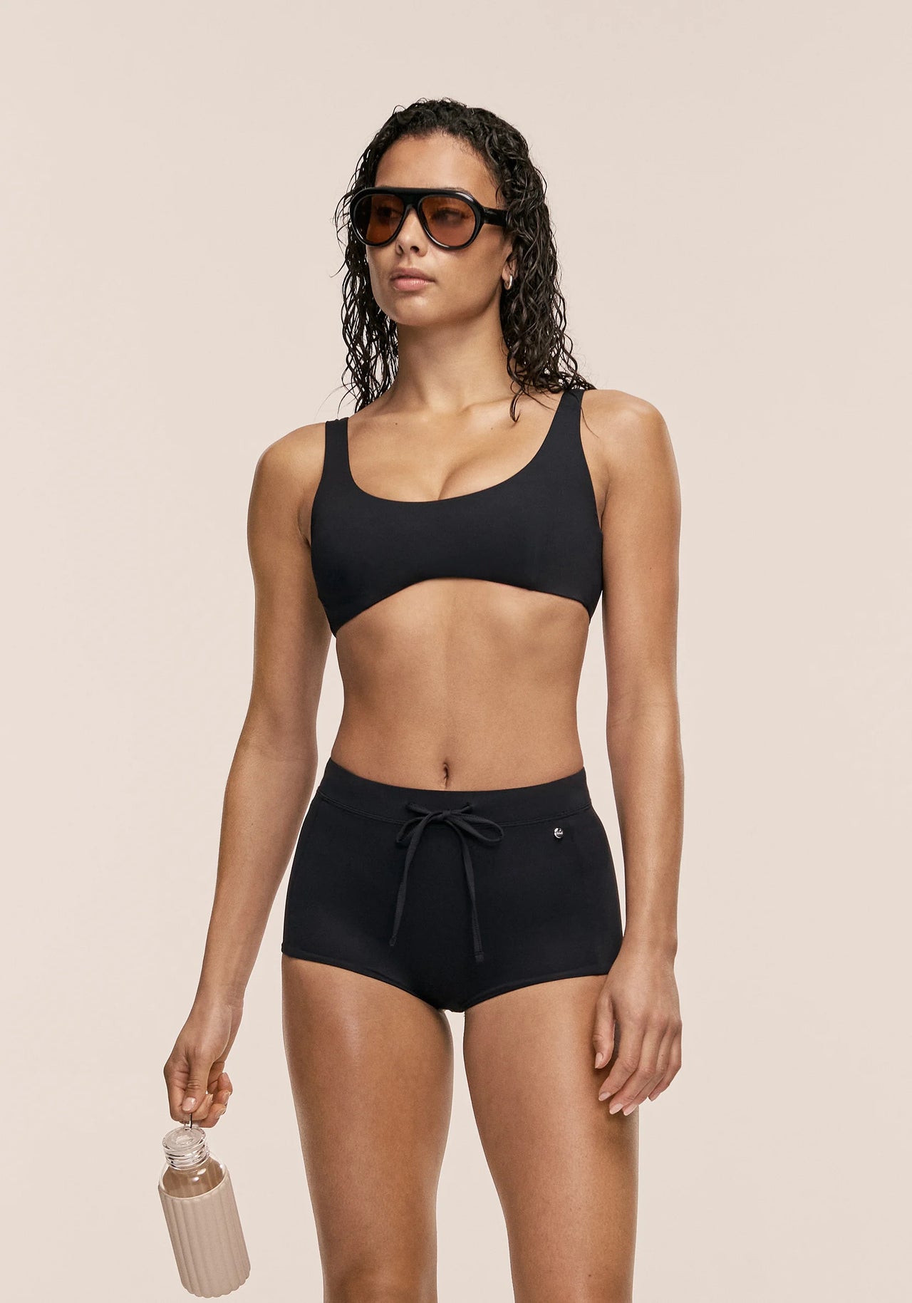 Millenial Bikini Shorts - Black