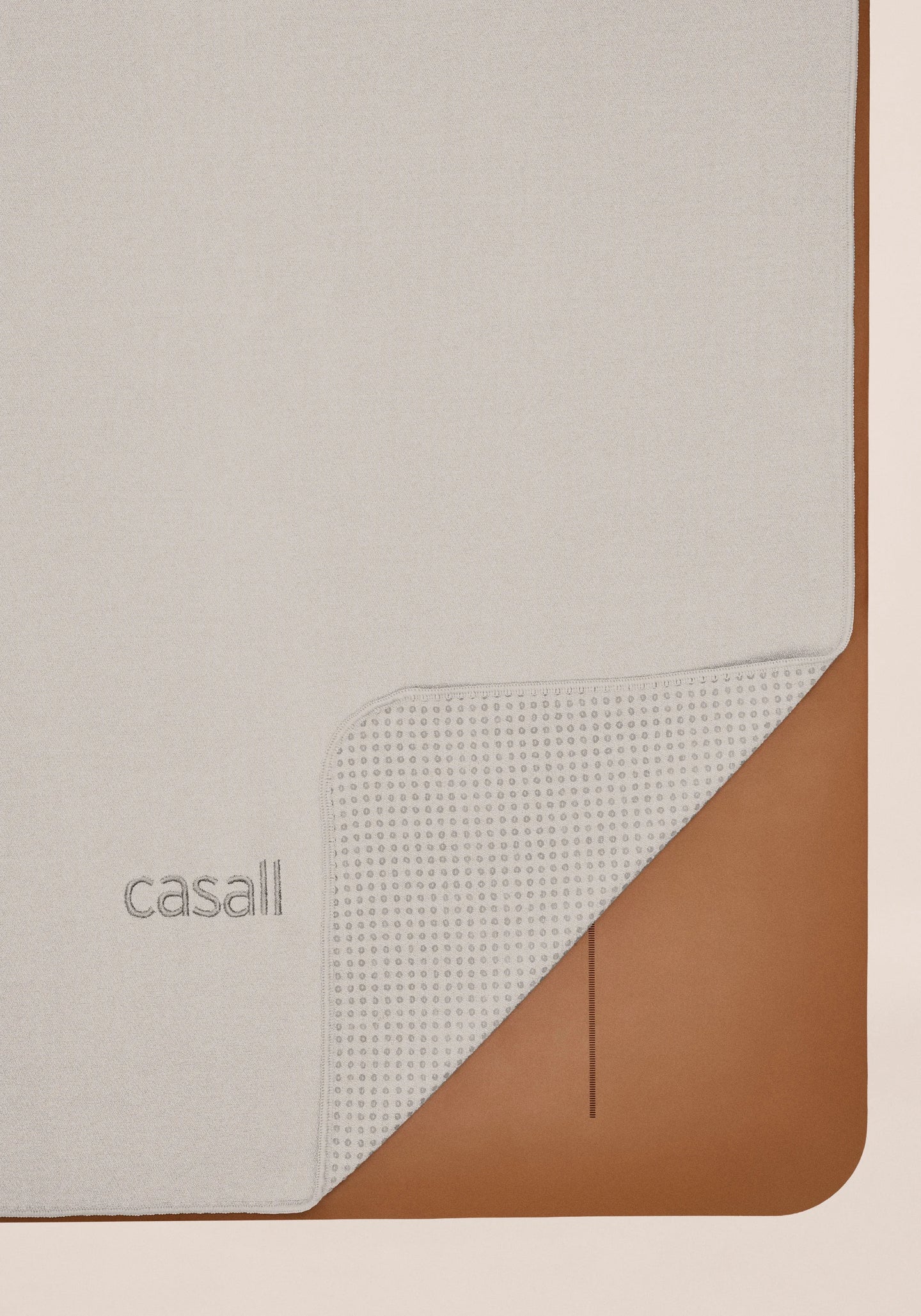 Posture Yoga Towel  - Light Cashmere