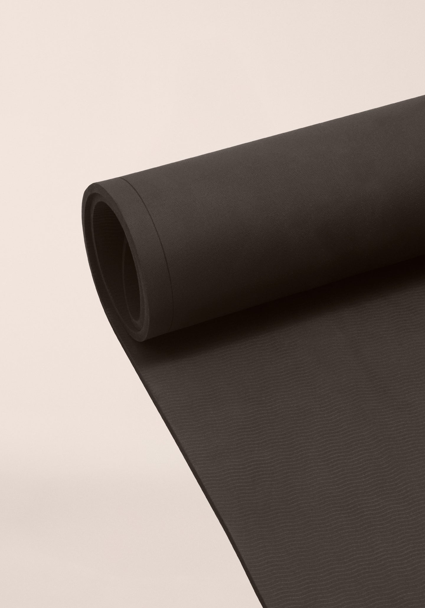 Oval Pilates and Training Mat 8mm - Dark Brown
