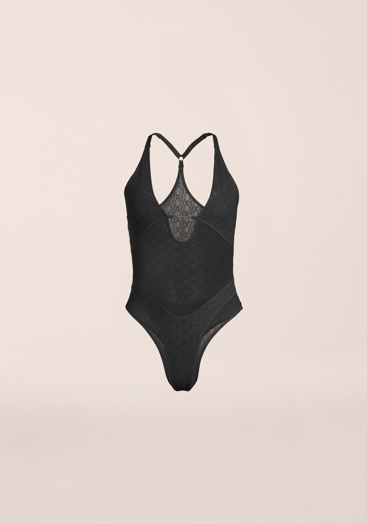 Jacquard Mesh Body - Black