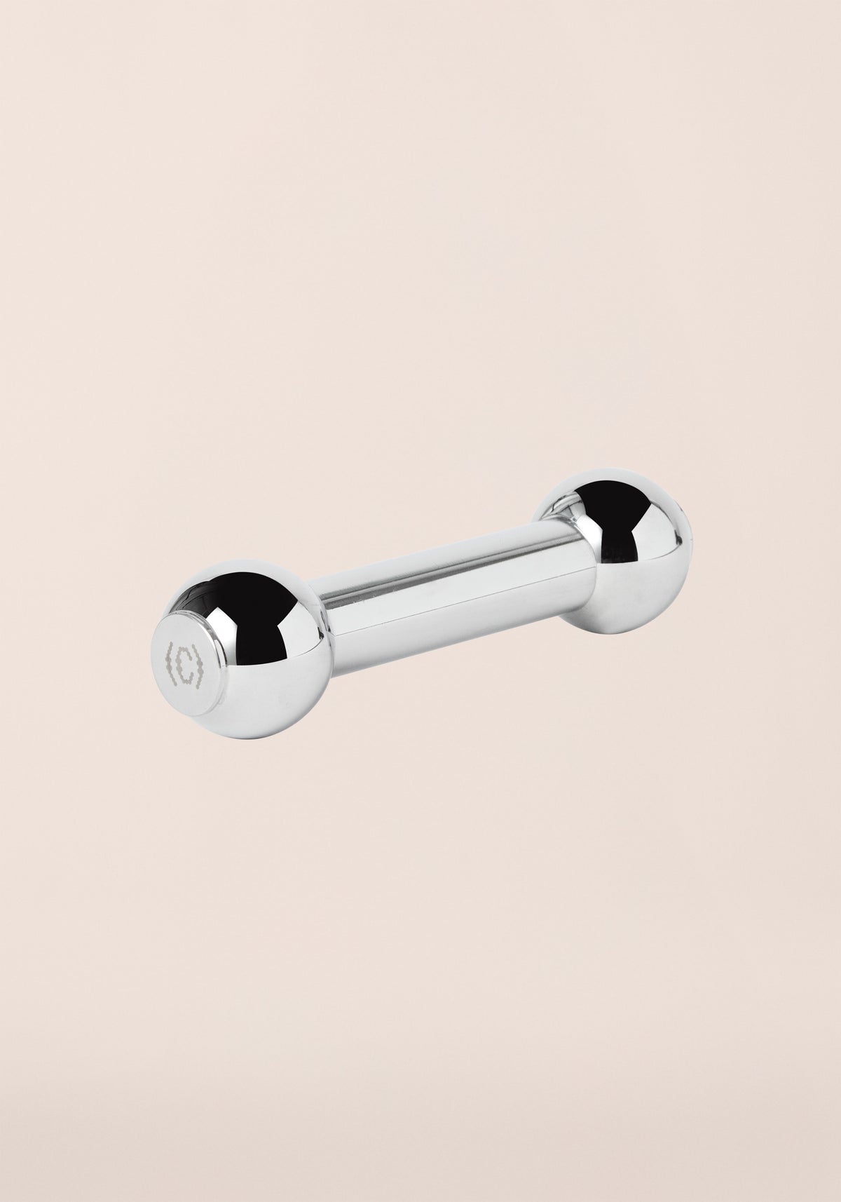 Chrome Dumbbell 1kg - Silver Steel
