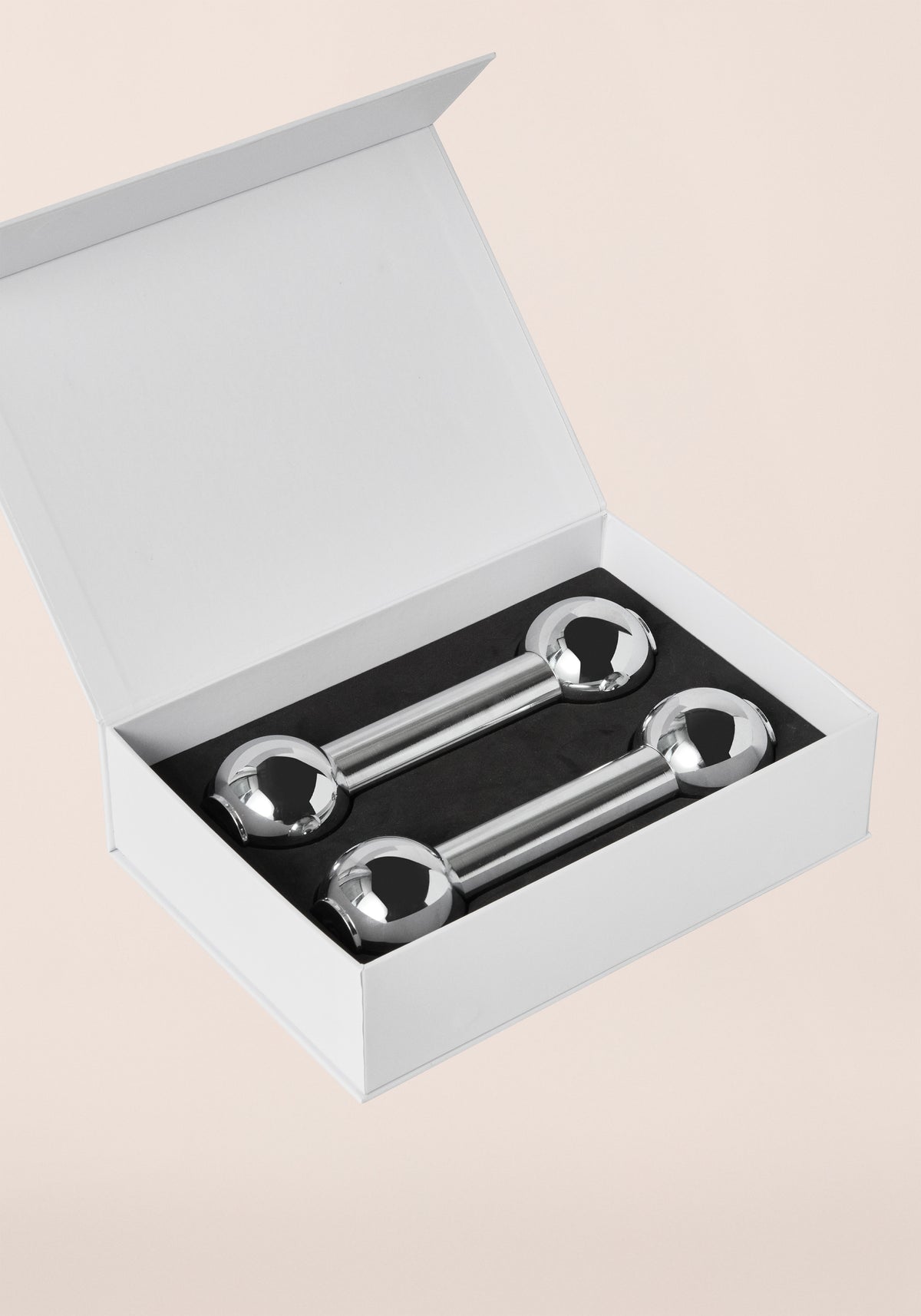 Chrome Dumbbell 2kg - Silver Steel