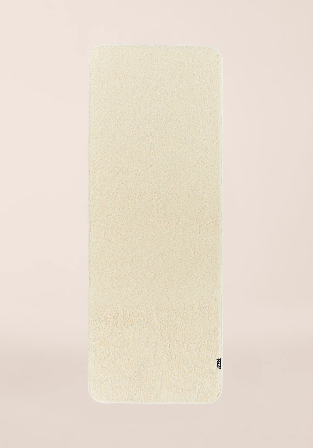 Yoga Mat Natural Wool 200x75cm - Natural