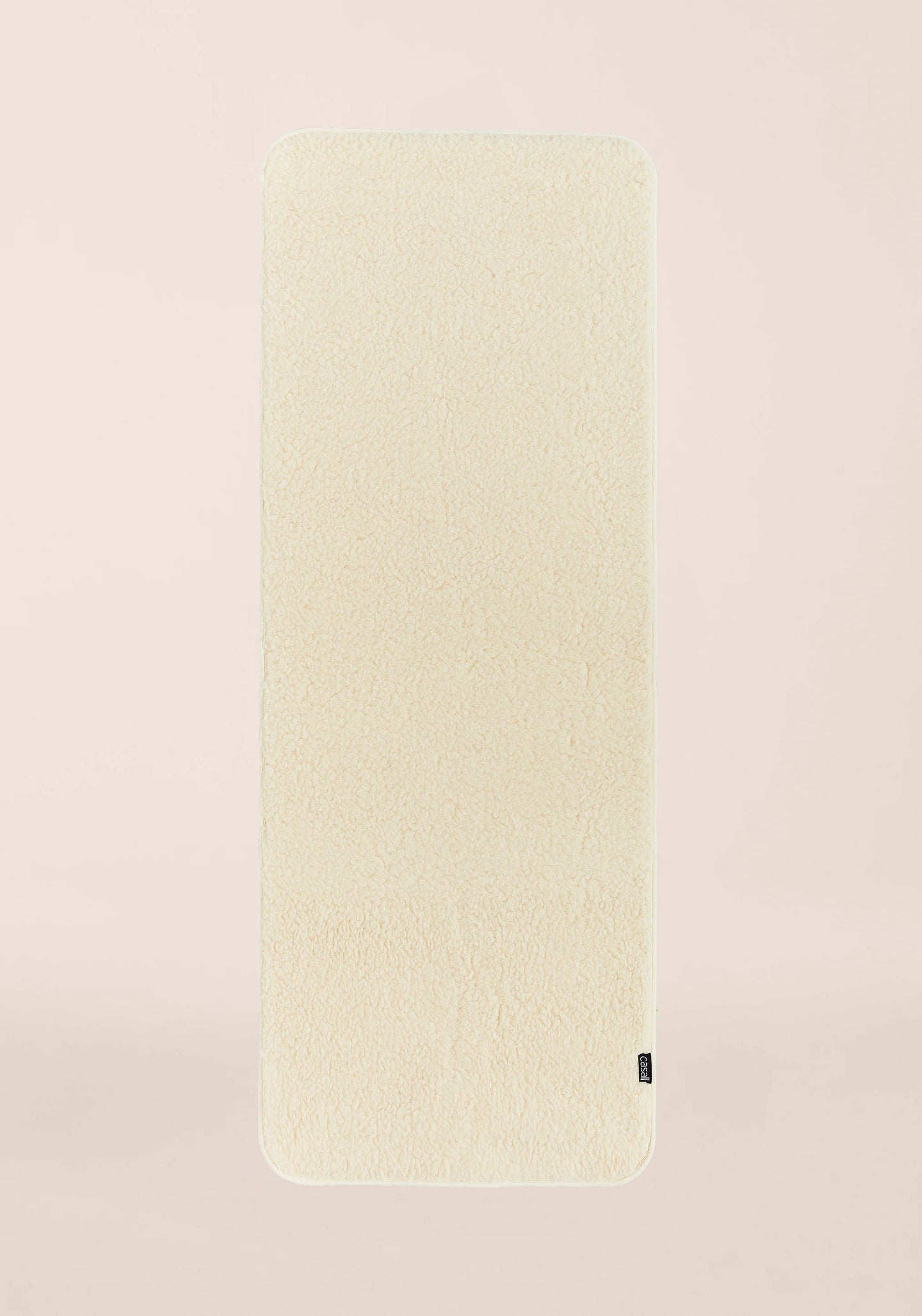 Yoga Mat Natural Wool 200x75cm - Natural
