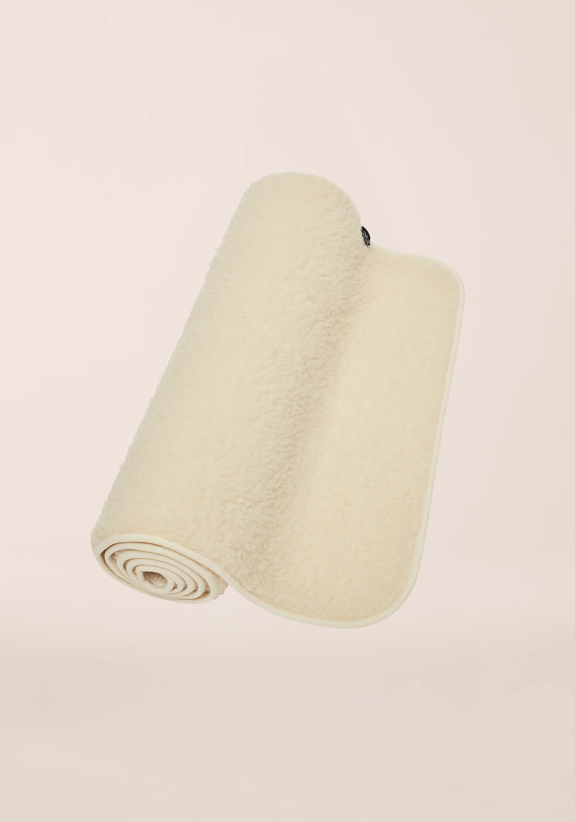 Yoga Mat Natural Wool 200x75cm - Natural
