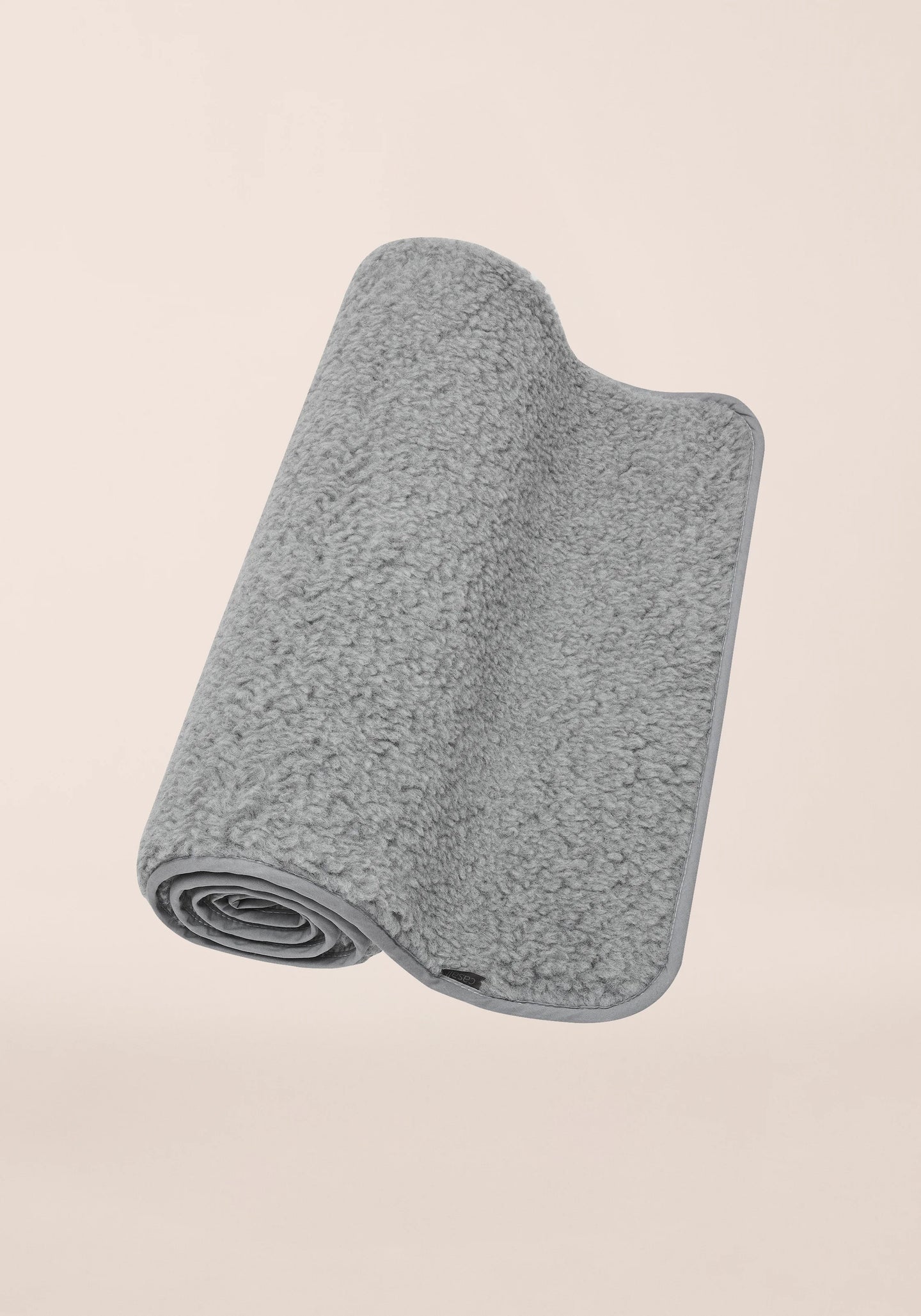Yoga Mat Natural Wool 200x75cm - Grey