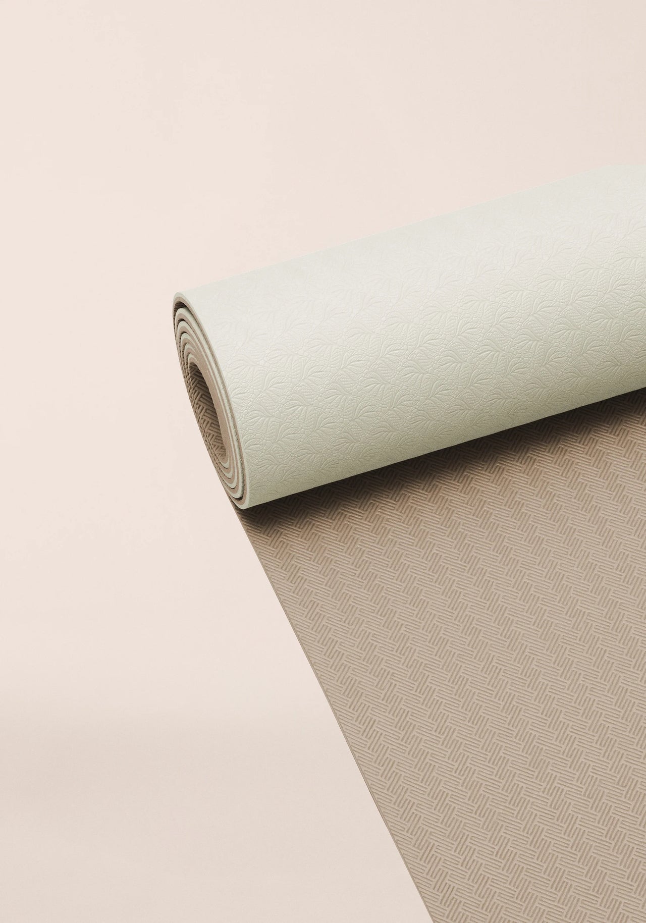 Yoga Mat Position 4mm - Light Sand/Clay Brown
