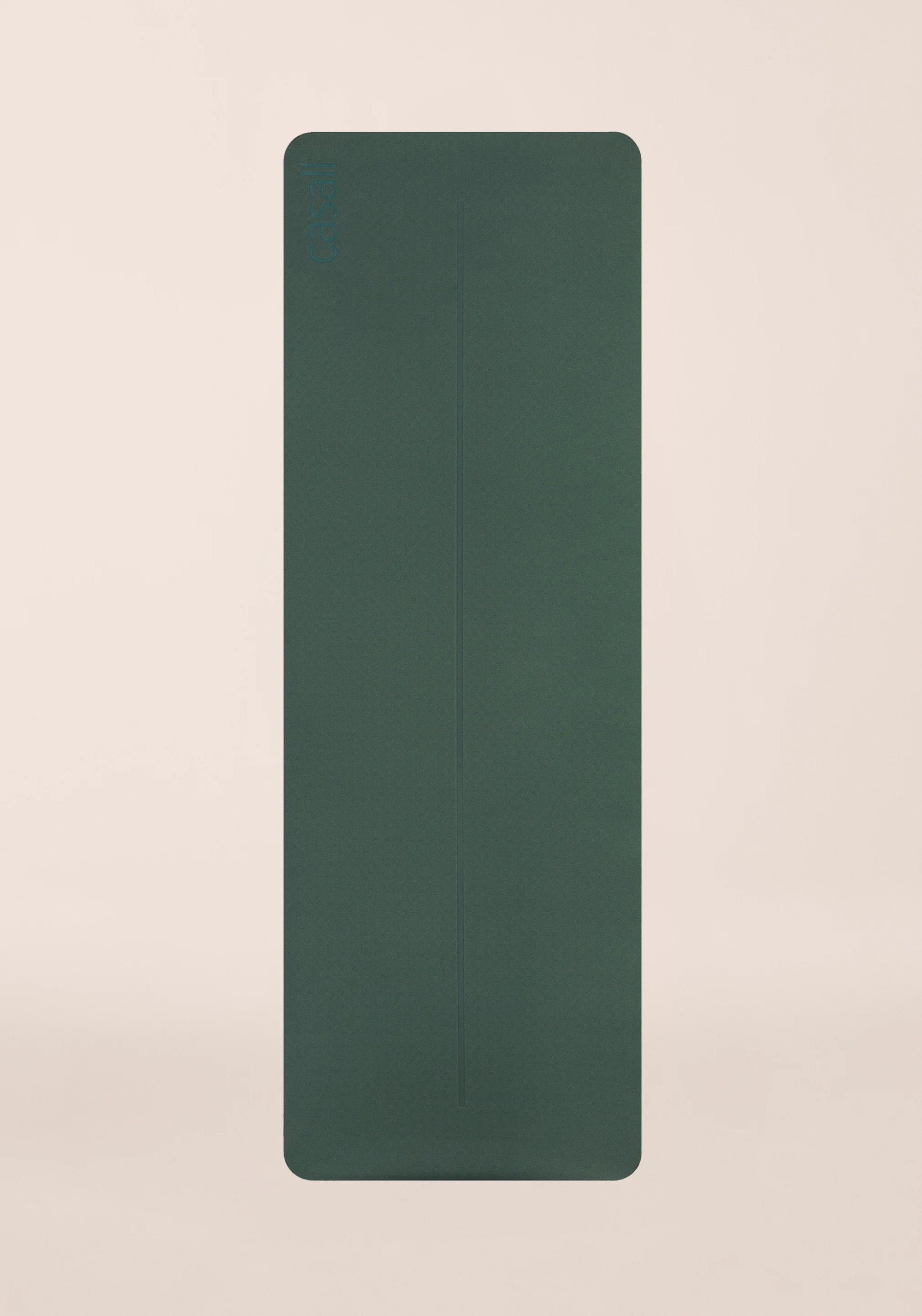 Yoga Mat Position 4mm - Dark Teal/Black