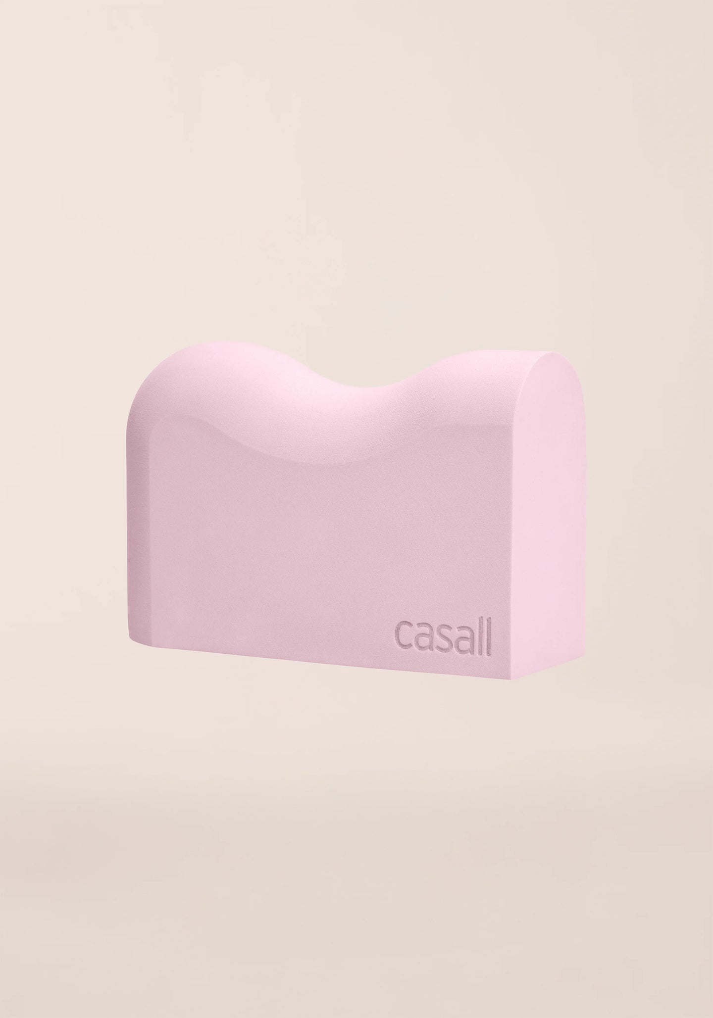 Make Waves Yoga Block - Light pink