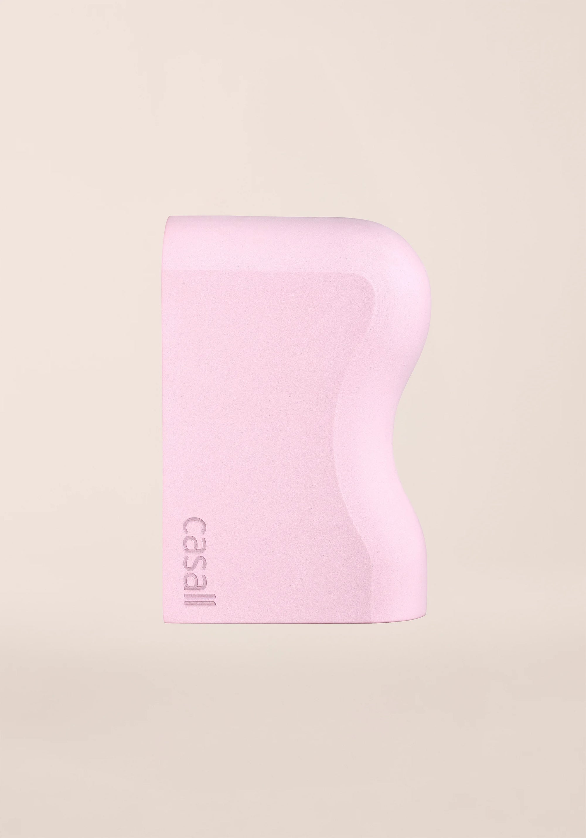 Make Waves Yoga Block - Light pink