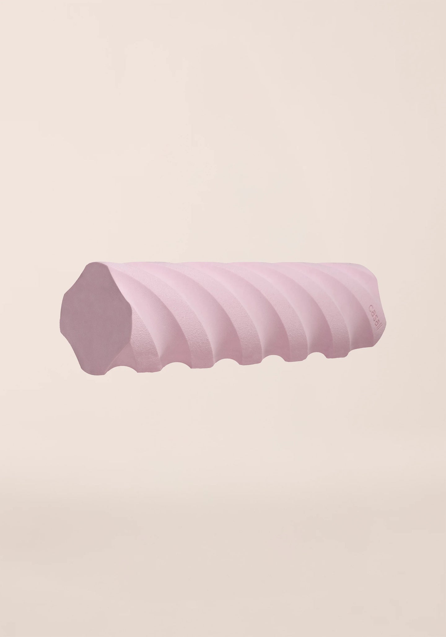 Swirly Foam Roller - Light pink
