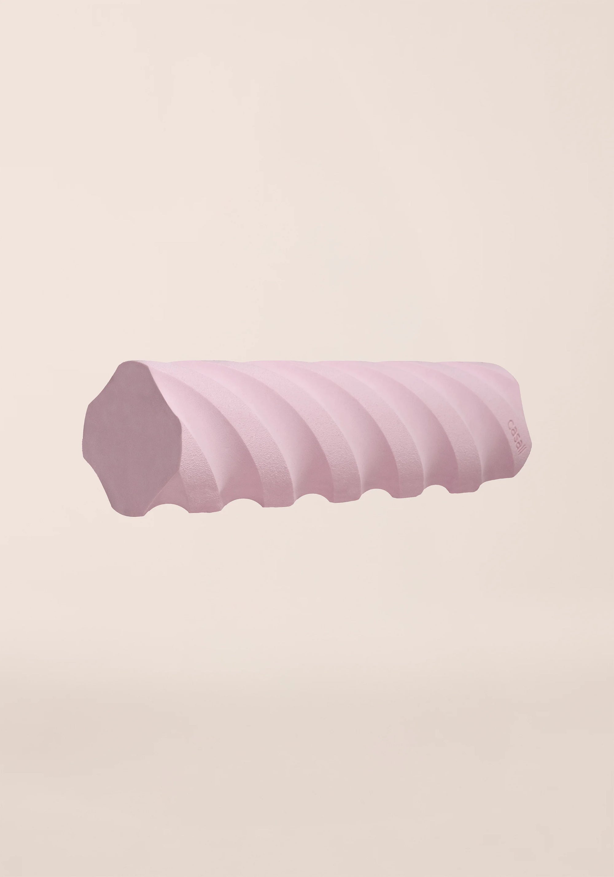 Swirly Foam Roller - Light pink