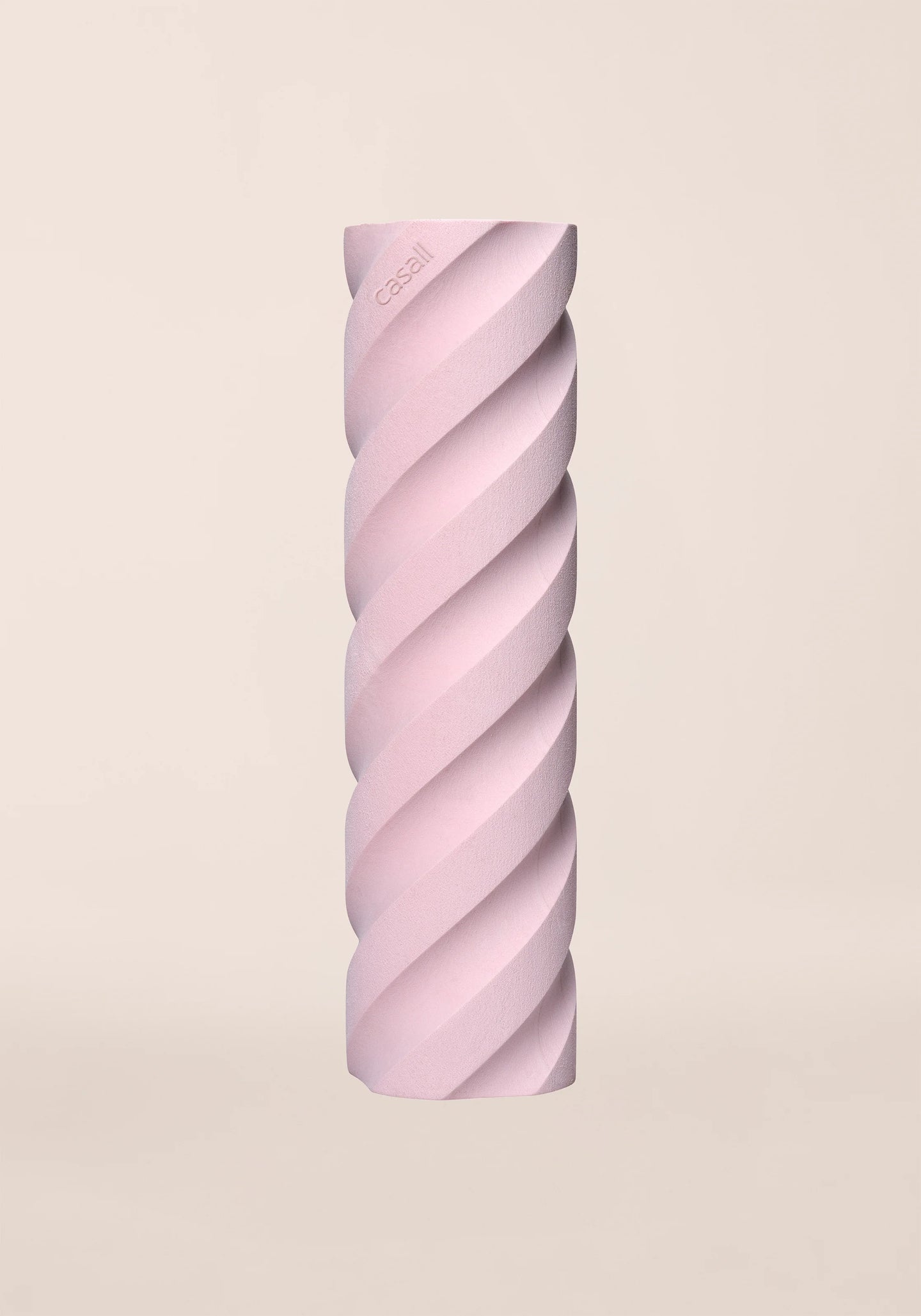 Swirly Foam Roller - Light pink