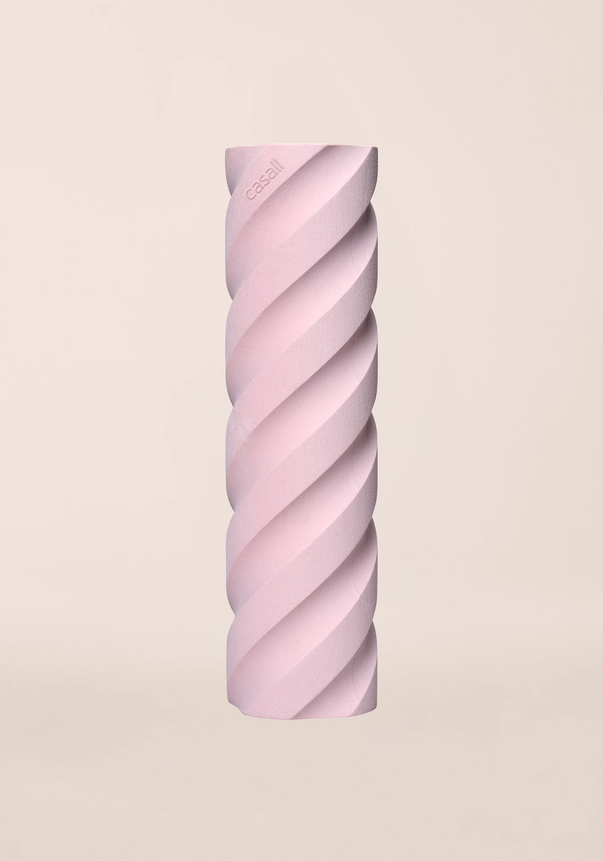 Swirly Foam Roller - Light pink