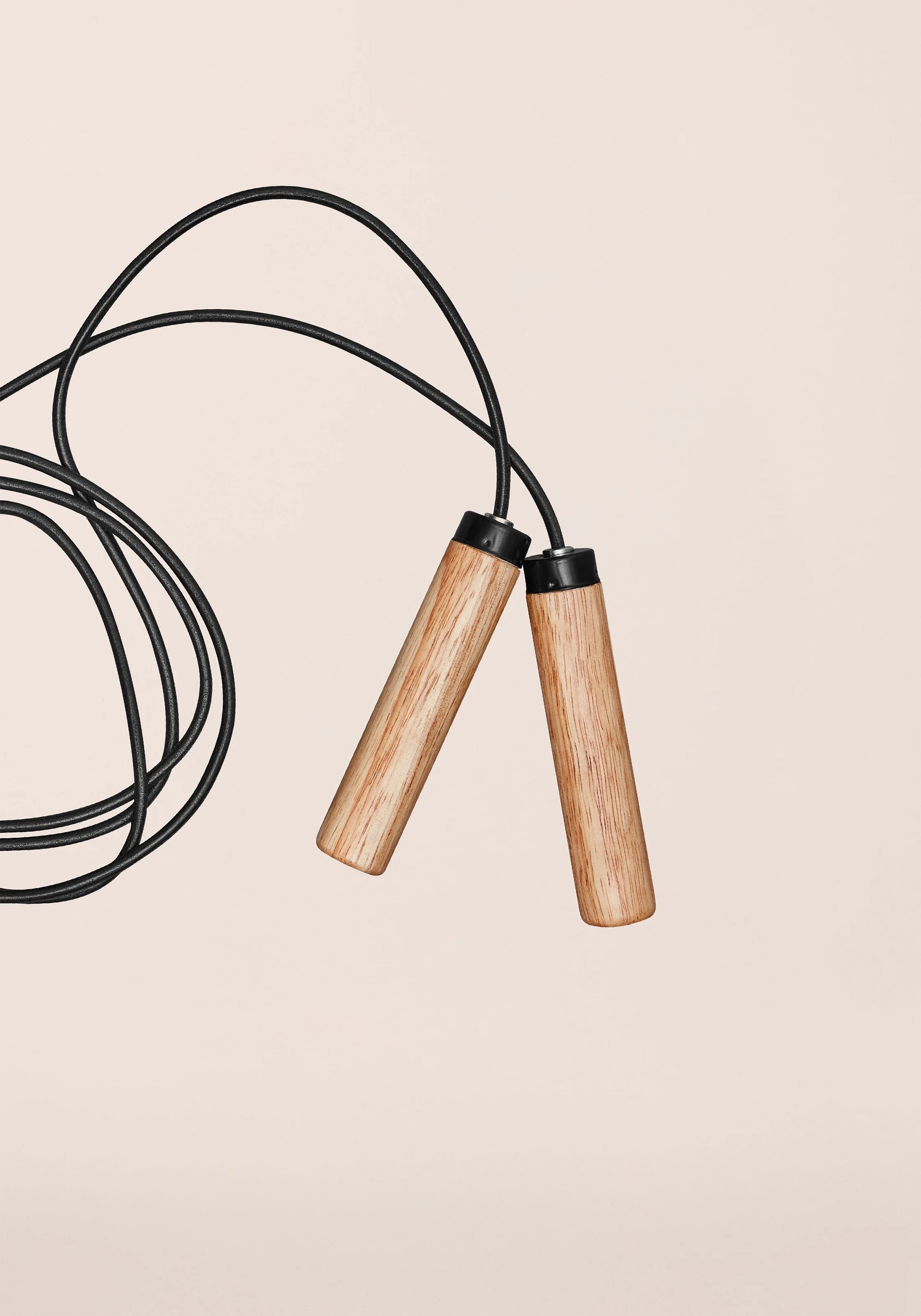 Jump Rope Wood - Natural/Black